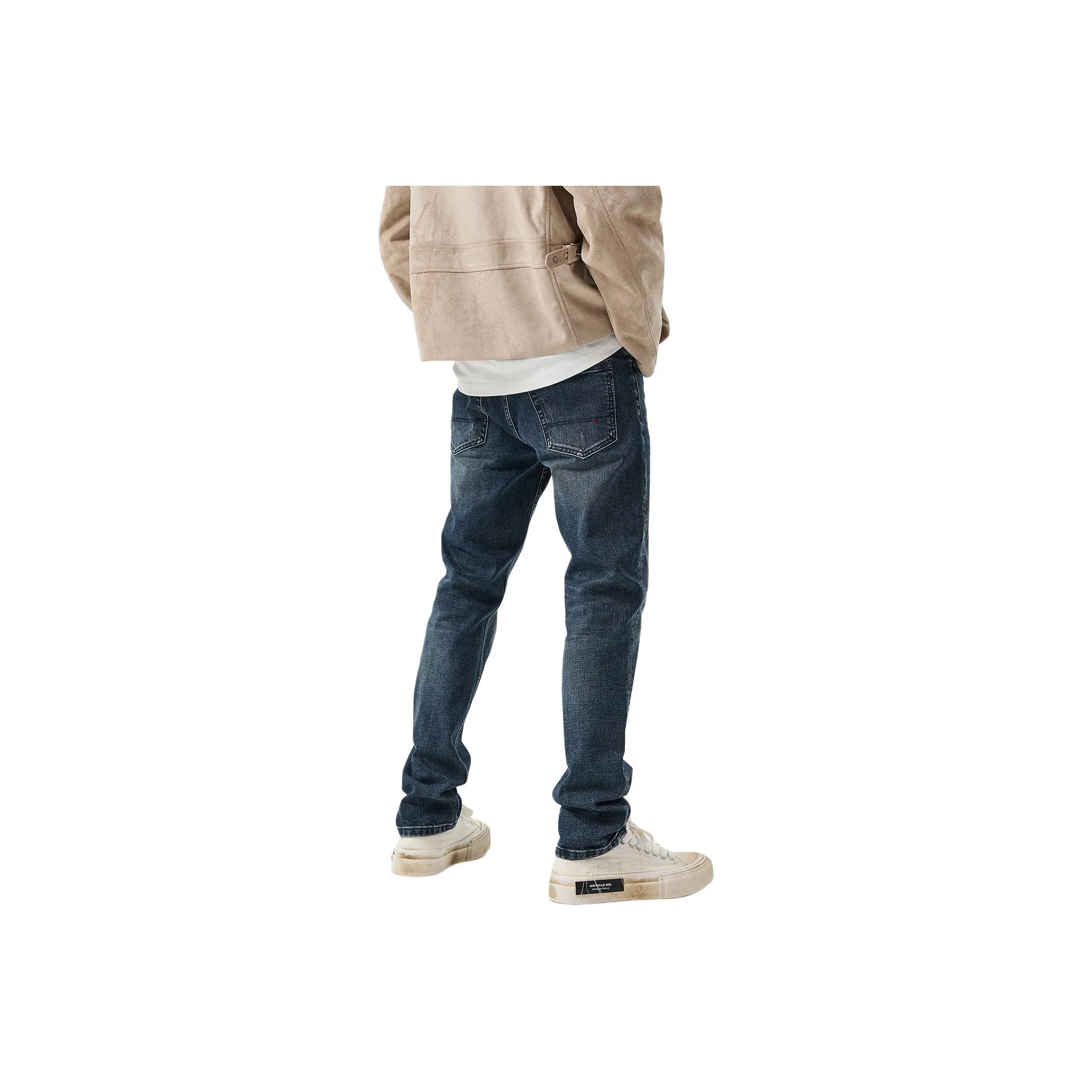 NITENG Темно-синий Мужские Джинсы