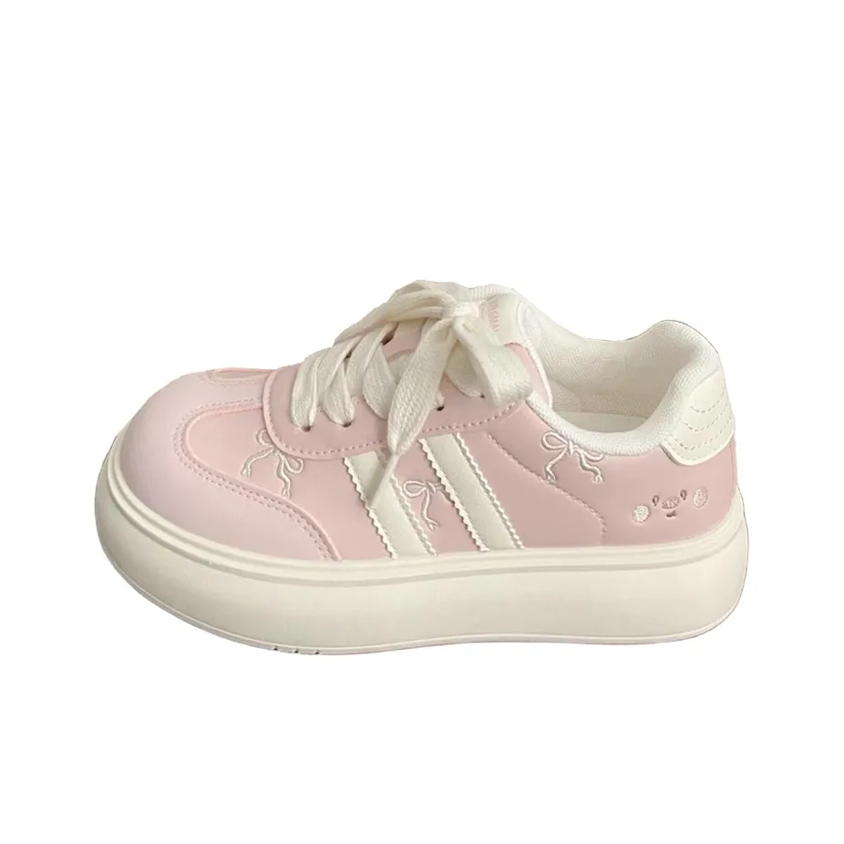 OAON Износостойкий Легкий Дышащий и Противоскользящий. Низкий Топ Скейтборд Кроссовки Женские