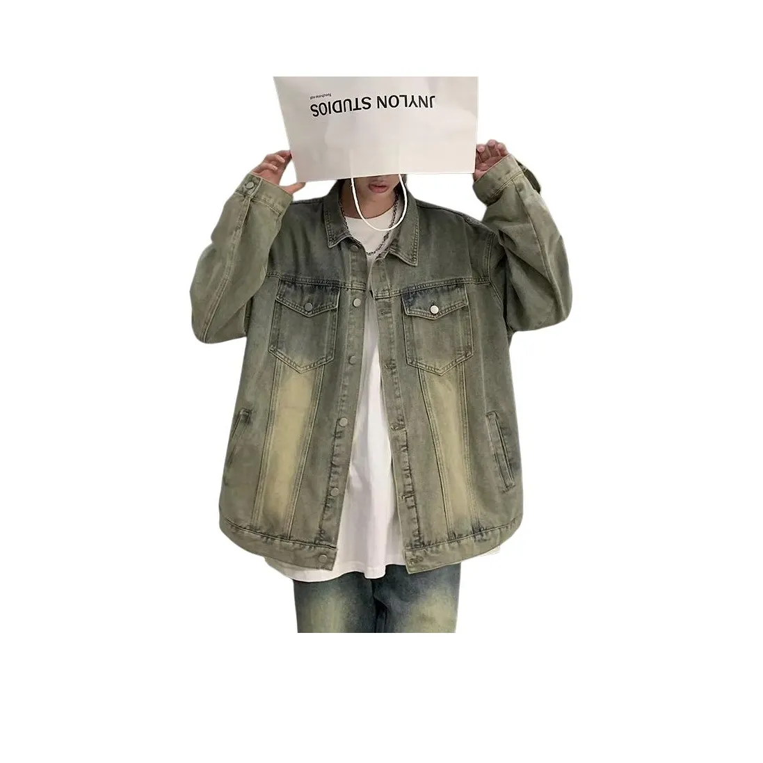 REBIRTHRABBIT Denim Jacket Men's