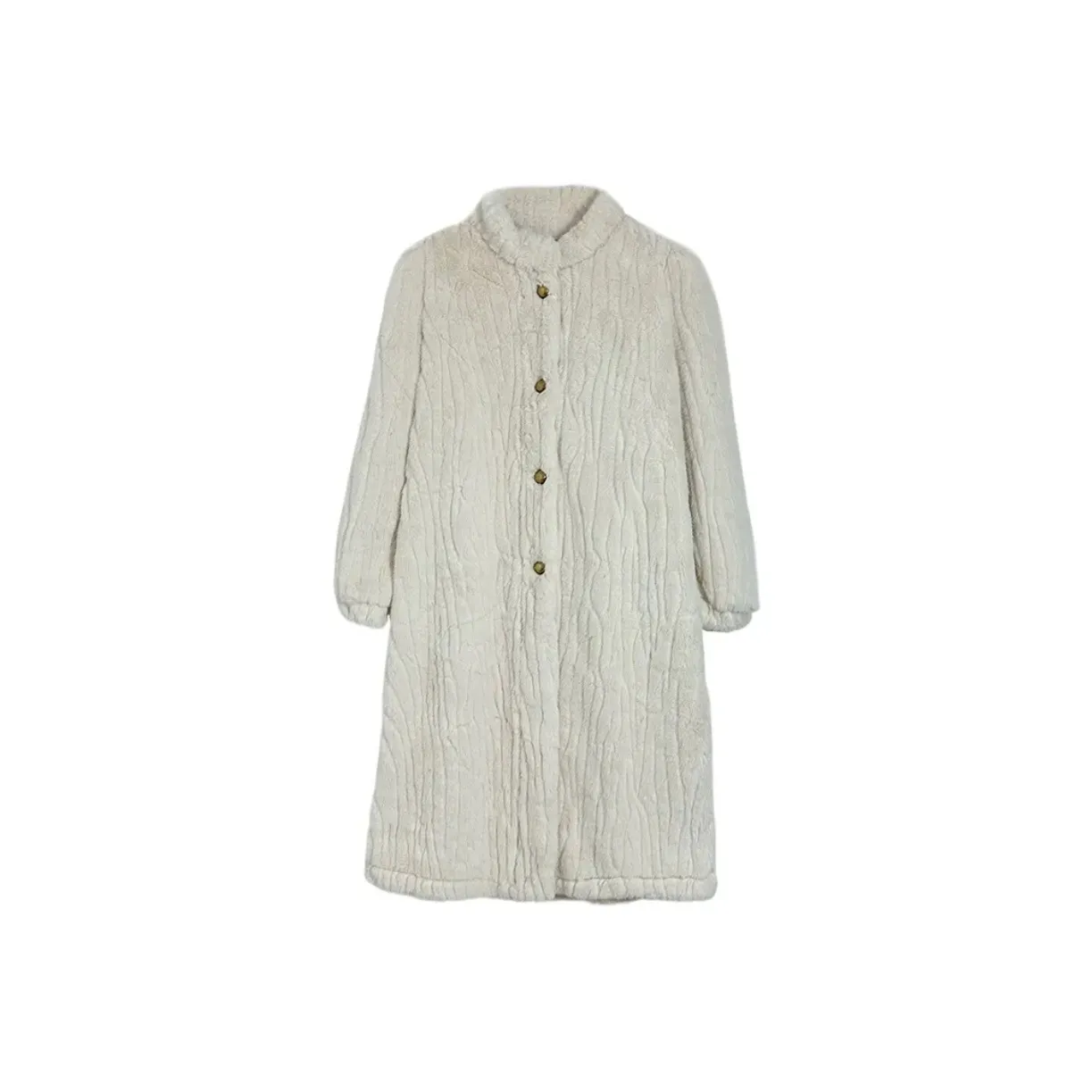 ETSE Бежевый Абрикос Eco-Friendly Норковая Флис Женская Меховая Одежда