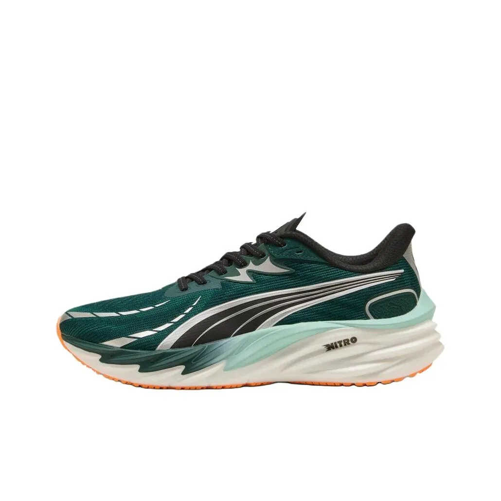 PUMA Velocity NITRO 4 Беговые кроссовки Мужской Зеленый