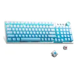 [싱글 Keyboard] 스카이 블루 화이트