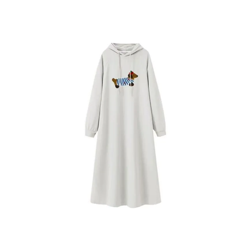 COVT Длинное платье с длинными рукавами женское