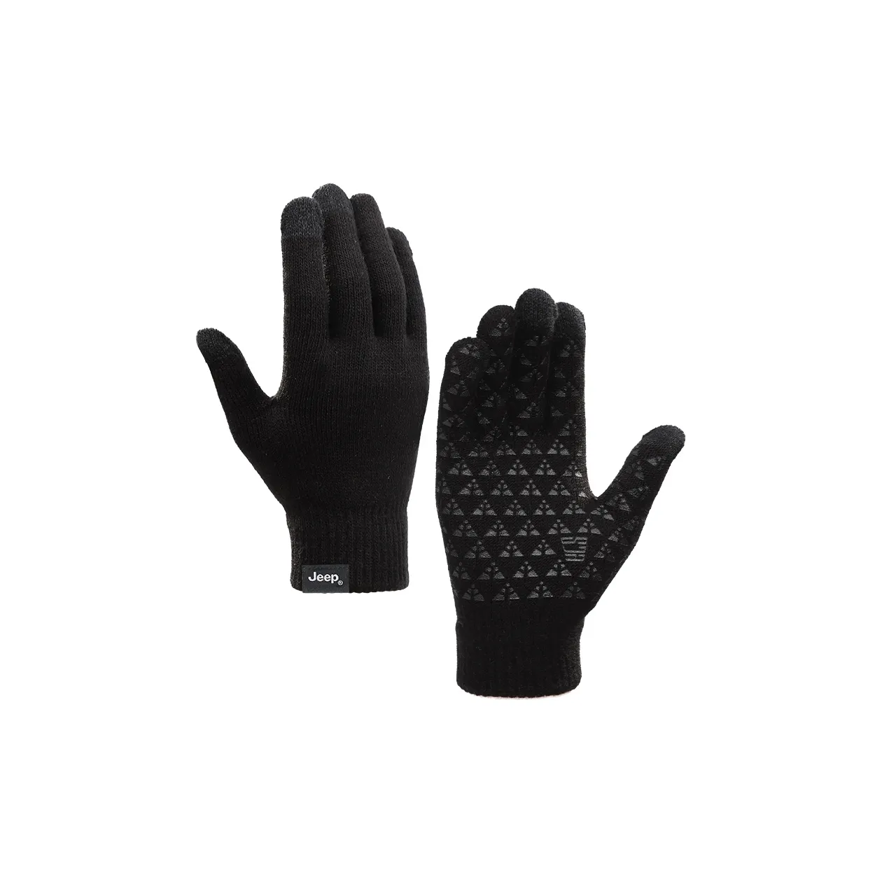 JEEP Утолщенные вязаные перчатки для мужчин