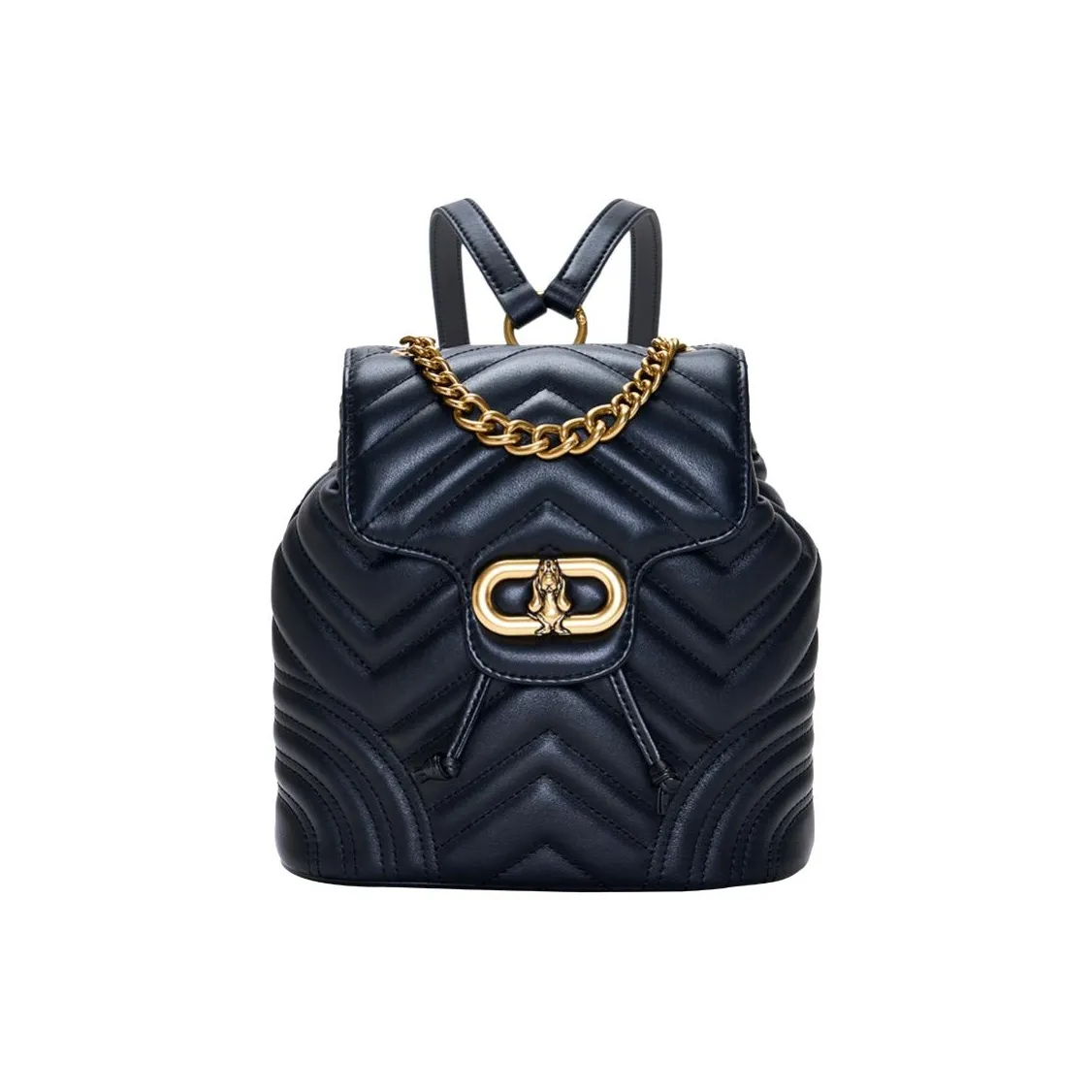 Hush Puppies Рюкзак из коровьей кожи стандартный женский черный коричневый