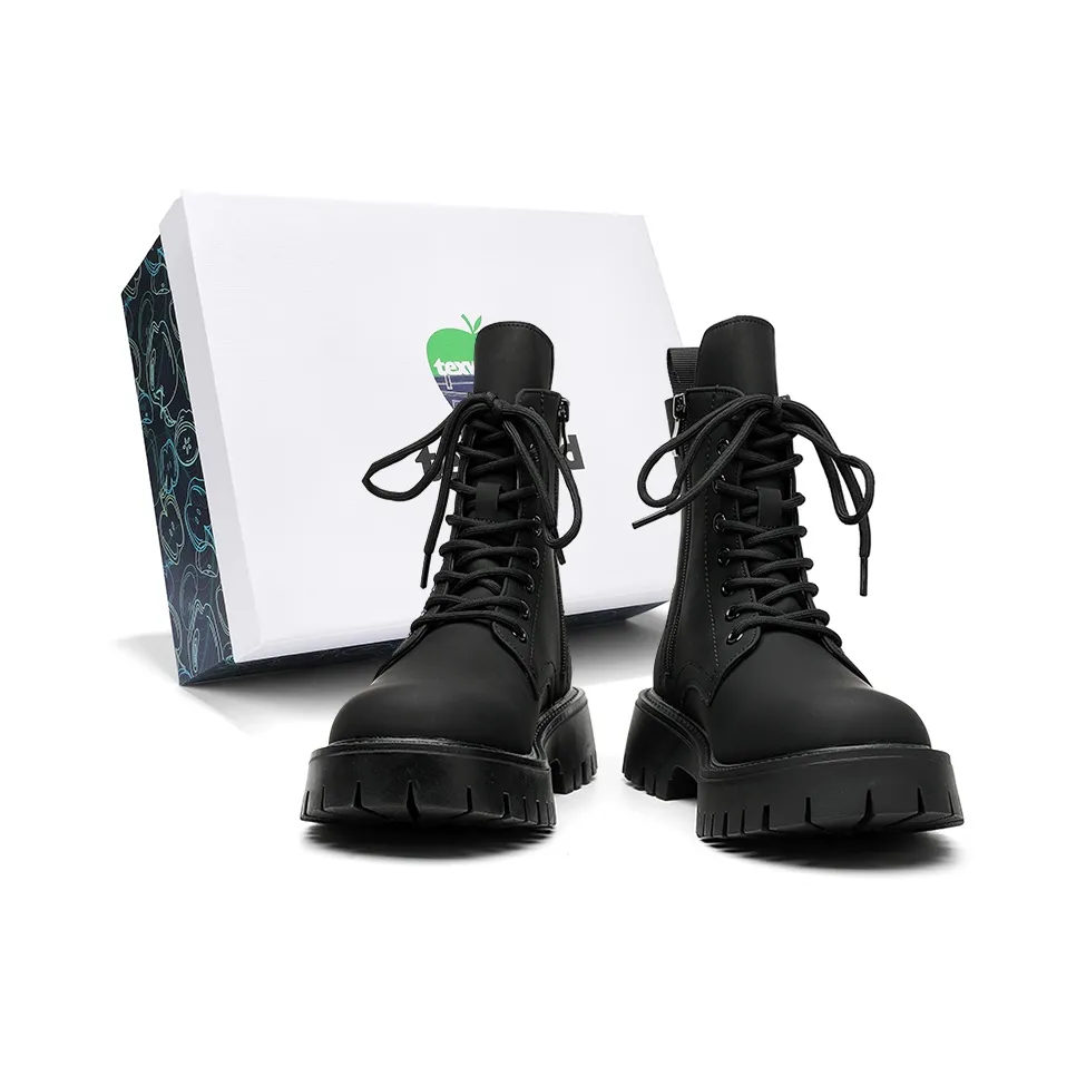 TEXWOOD Колено Высокая Мартин Ботинок Мужской