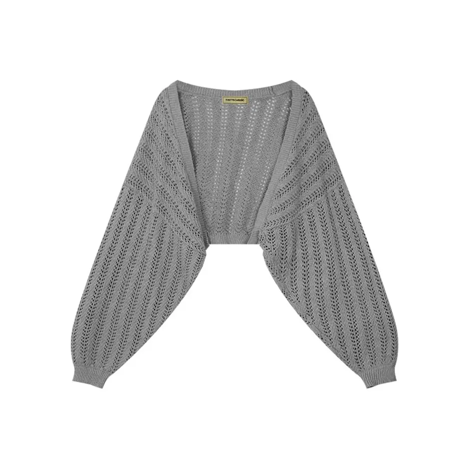 Yvetteclassic Серый Женский Трикотаж