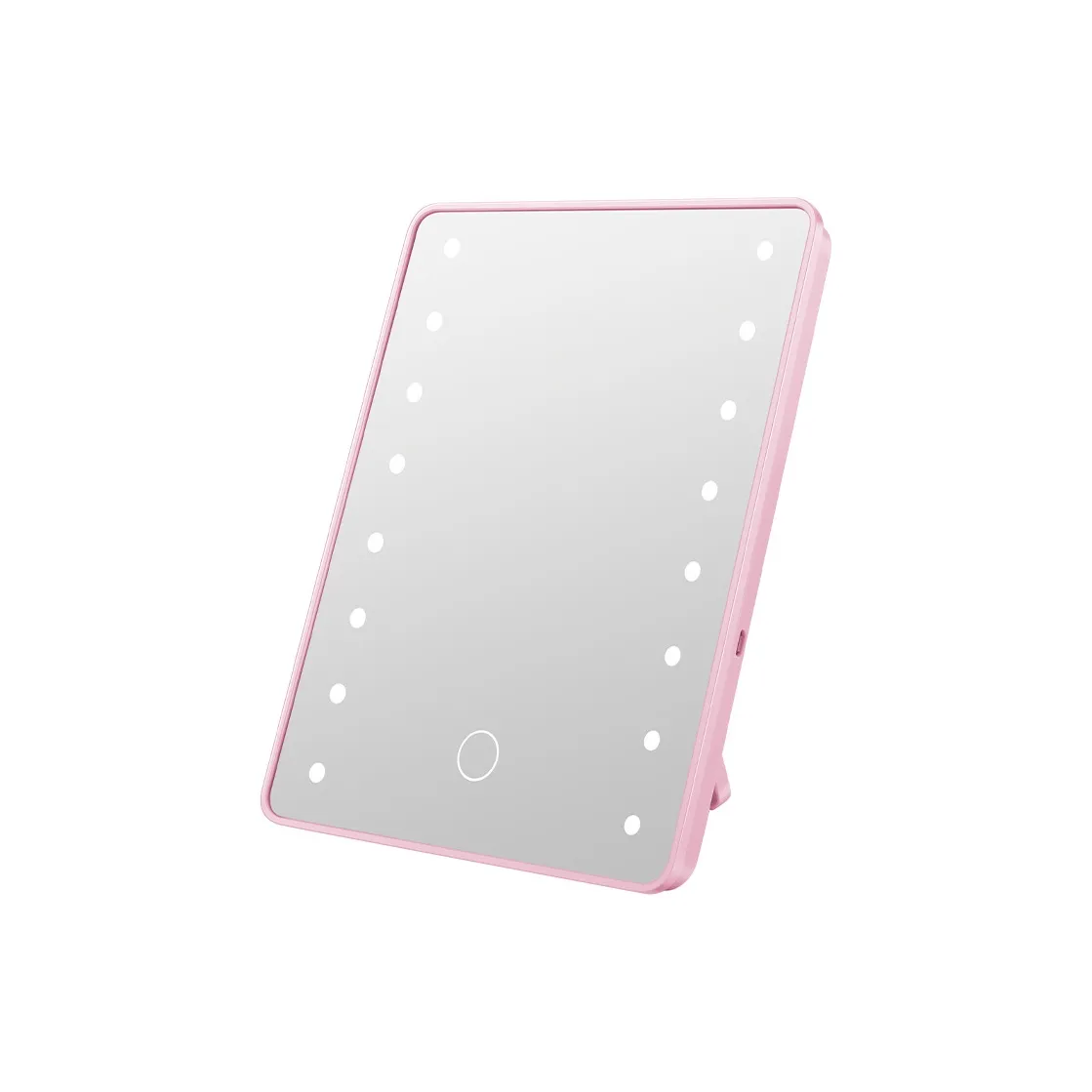 Luo Youte LED Кольцо Свет Makeup Mirror с Складным Дизайном Дом Smart Lighting Складное Зеркало Кронштейн Зеркальце