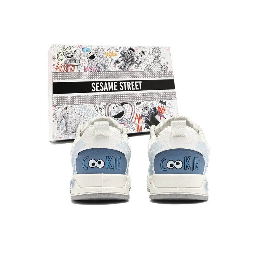 SESAME STREET Высота Увеличивающая Баланс Поддержка Устойчивые к износу Скейтборд Кроссовки Унисекс