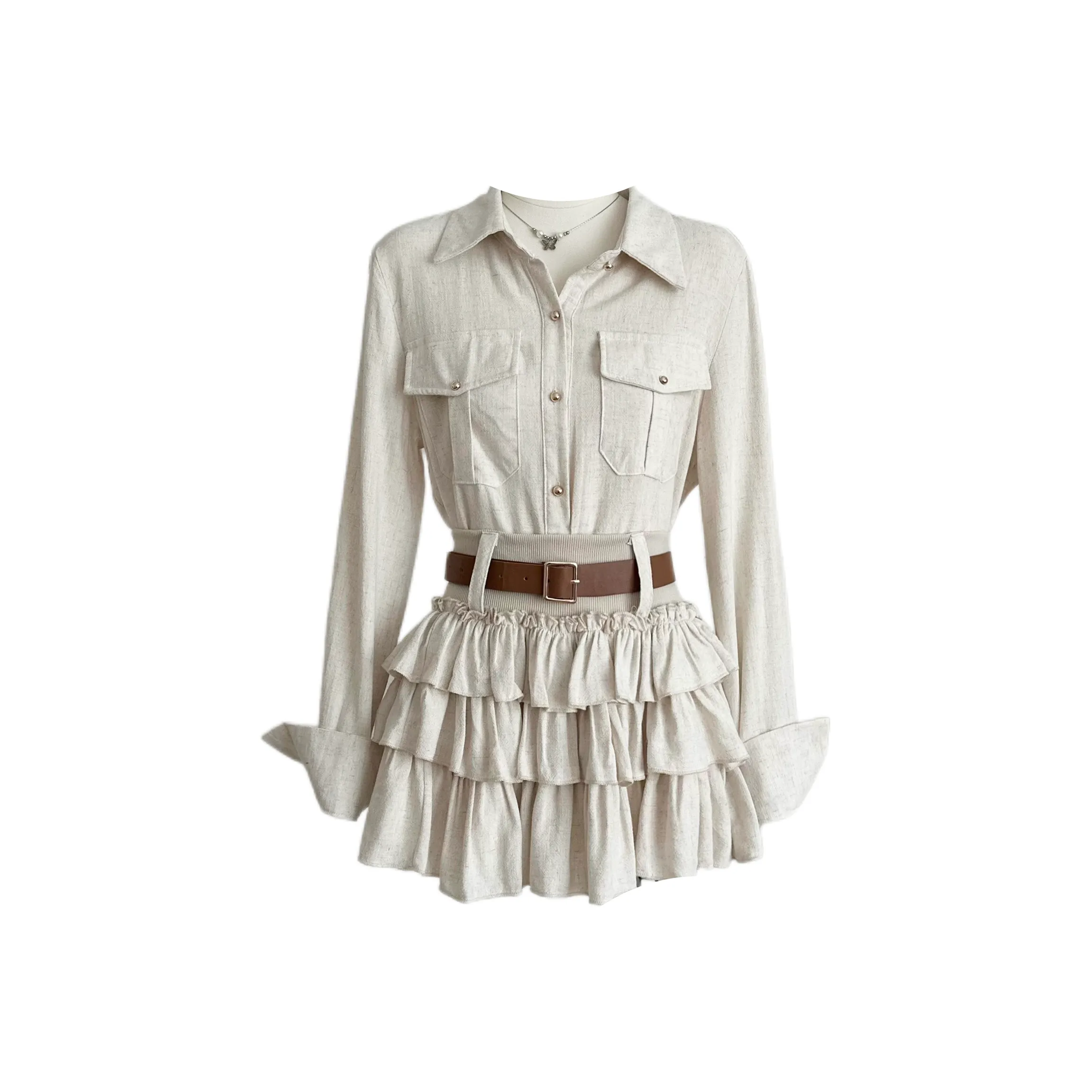 Udon House Linen Original Women's Skirt Sets