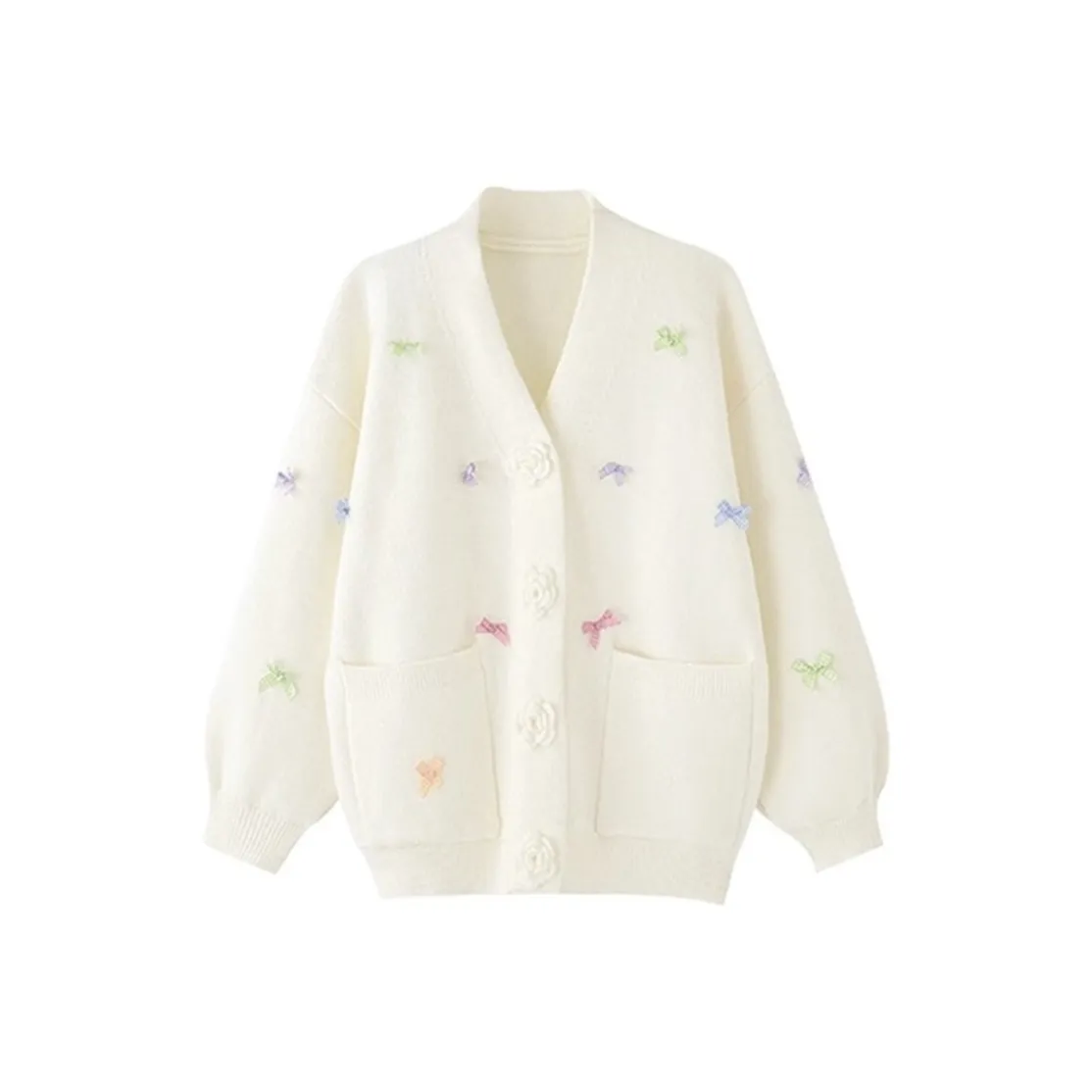 AFGGD Белый Женский Трикотаж