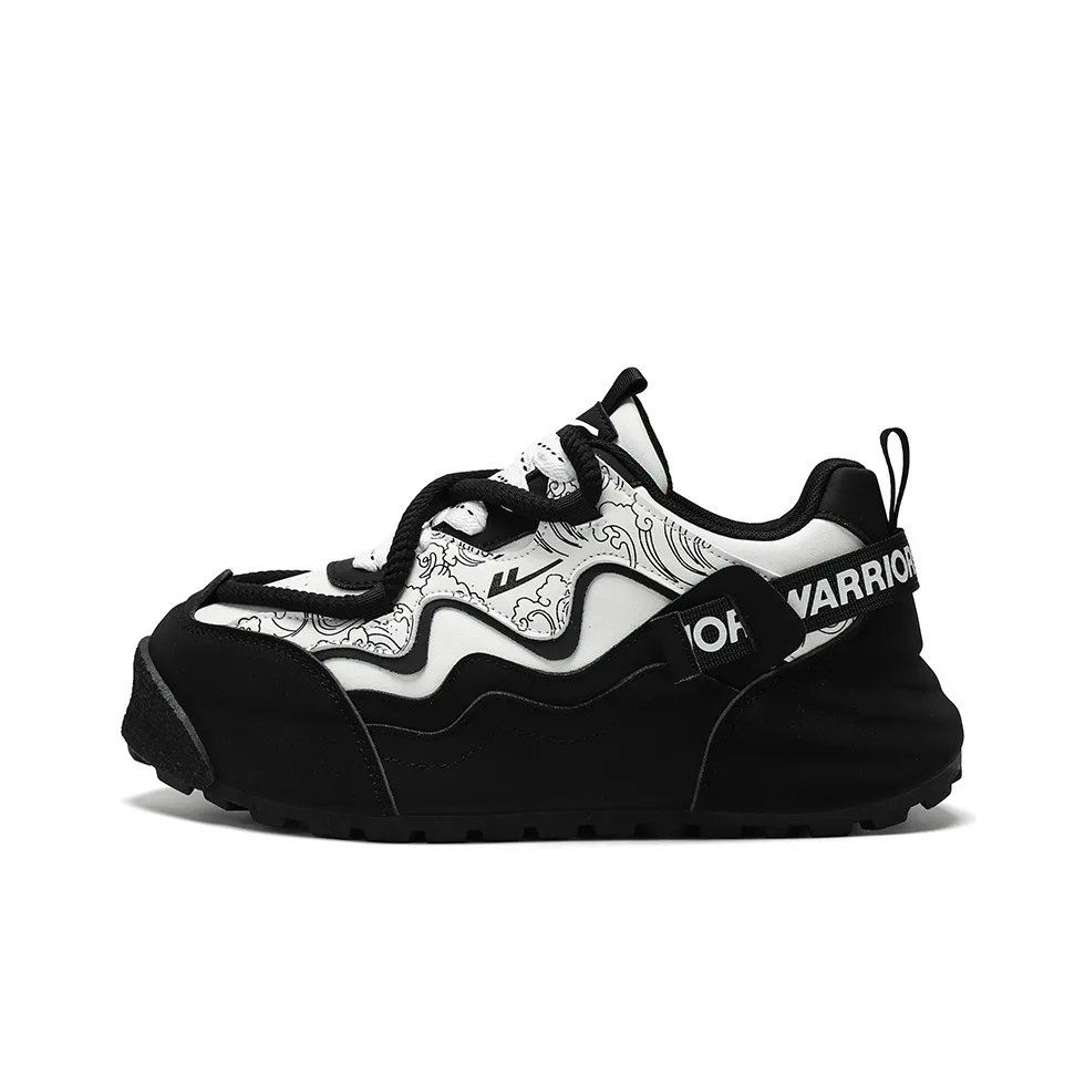 Warrior визуально увеличивает рост устойчивые к истиранию низкий топ кроссовки с толстой подошвой мужские