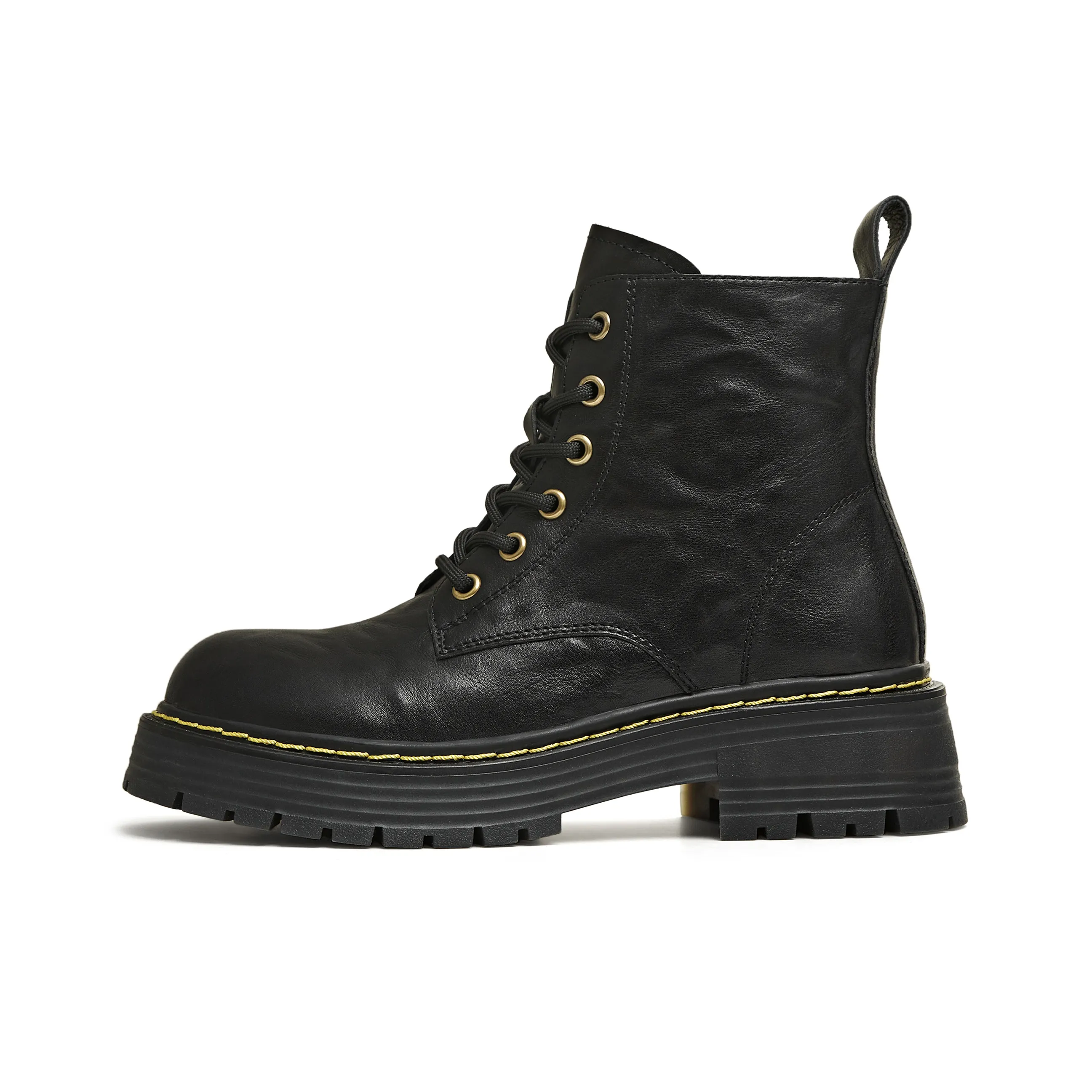 teenmix Классический 7 отверстий Высокое качество Короткий Мартин Ботинок 4,5 см Женские