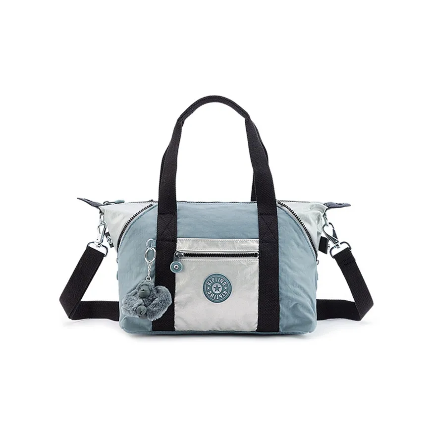 Kipling Ткань Одно Плечо Сумка Маленькая Женская Серый Сосновый Зеленый Многоцветный