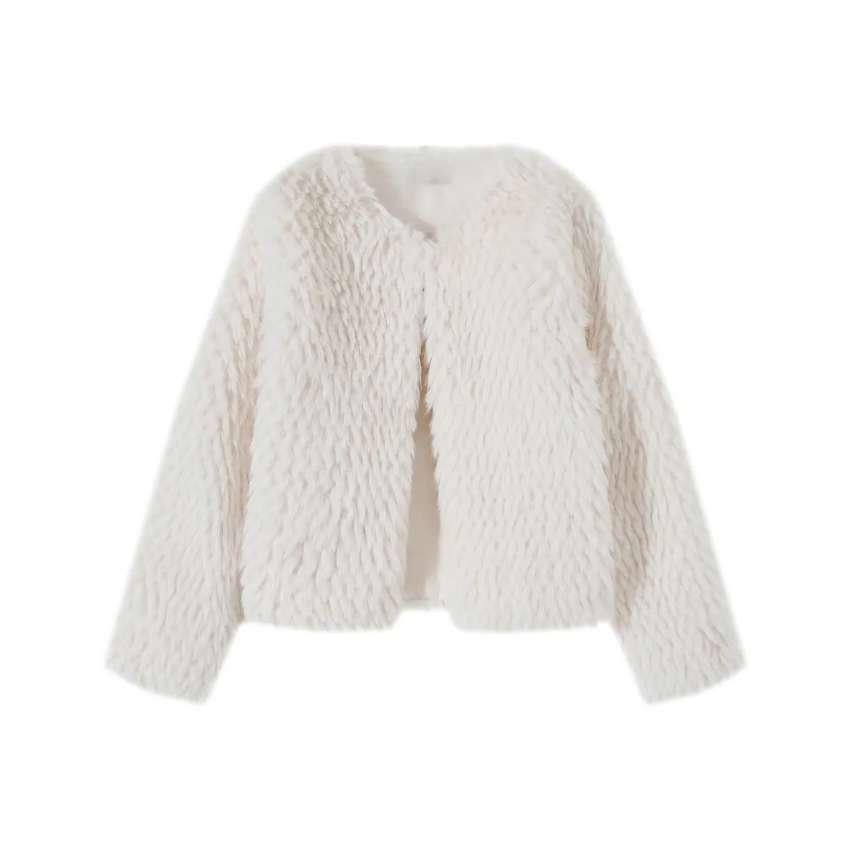 HeartyBite Белый мех Женские меховые изделия