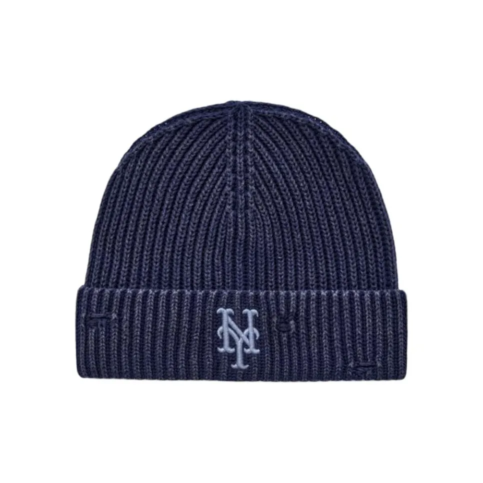 MLB 100% хлопок Шапки-бини Унисекс Морской синий