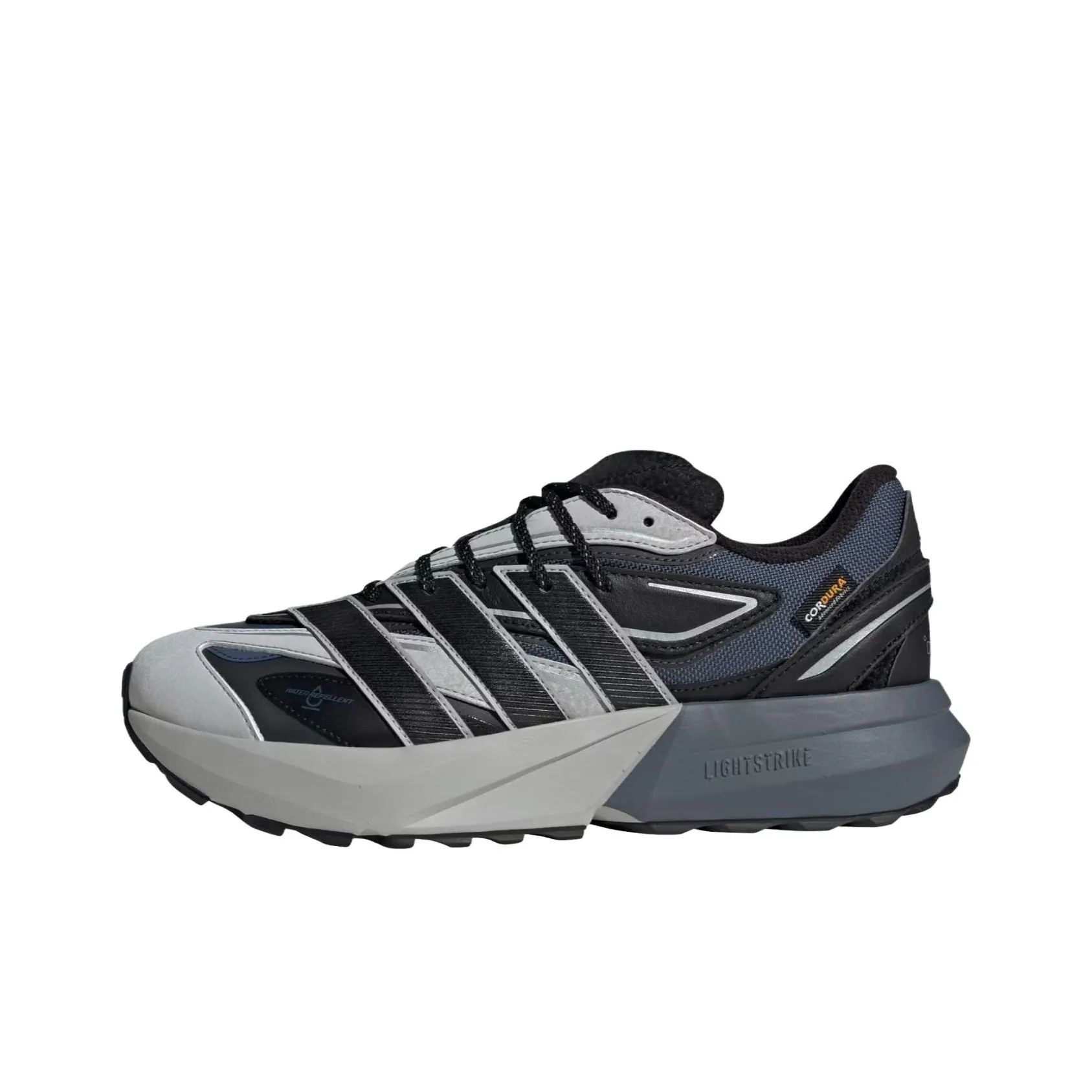 Adidas LIGHTBLAZE Повседневные беговые кроссовки Мужские Черные Серые