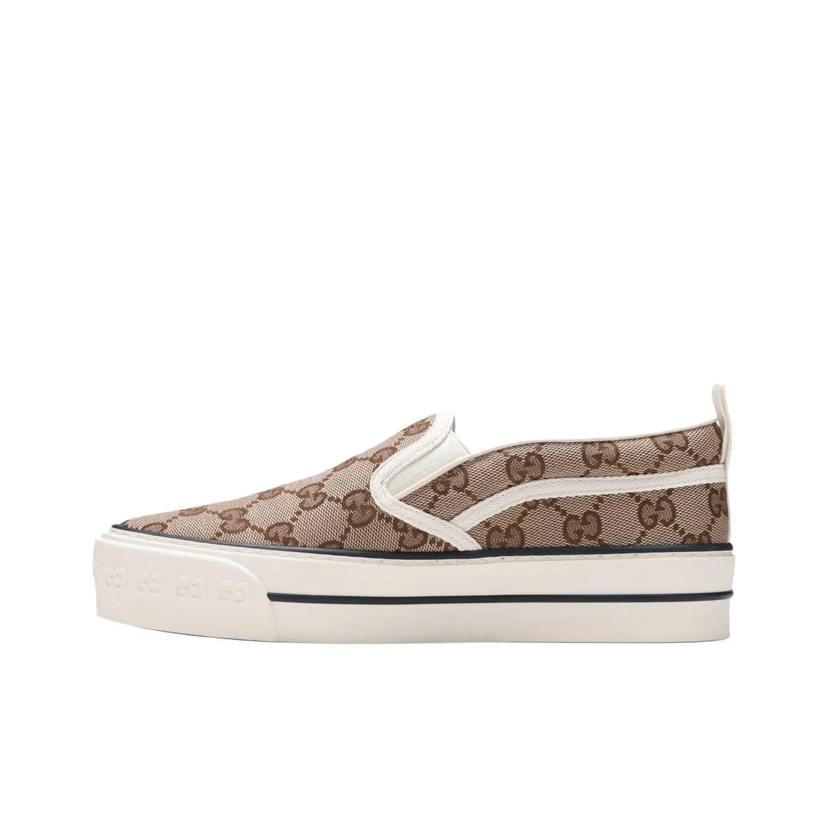 GUCCI Tennis 1977 Skateboard Shoes Women's Low Top Ebony