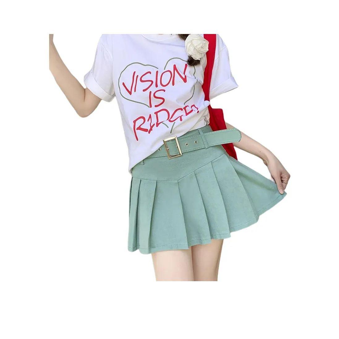 RJVO Женские Повседневные Короткие Юбки