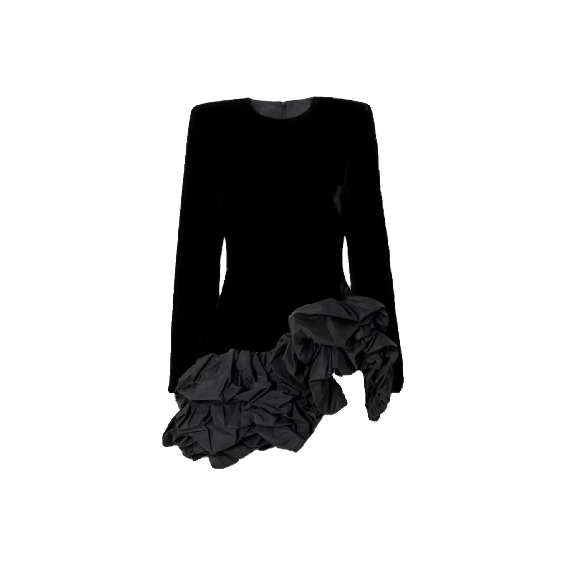 Udon House Длинное платье с длинными рукавами женское