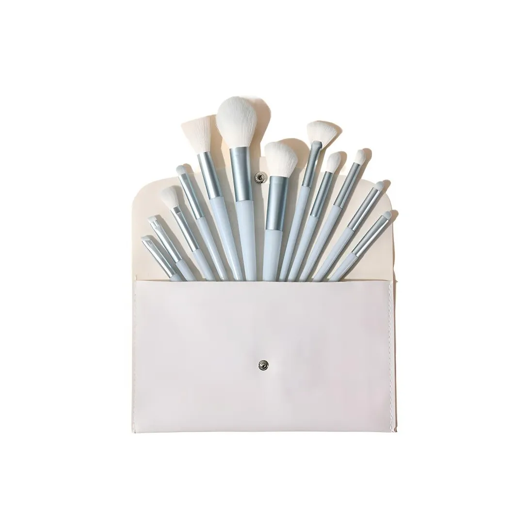 TLXT Мягкая щетка для тени для век с мягкими щетинами заостренная щетка для румян набор из 12 щеток для макияжа