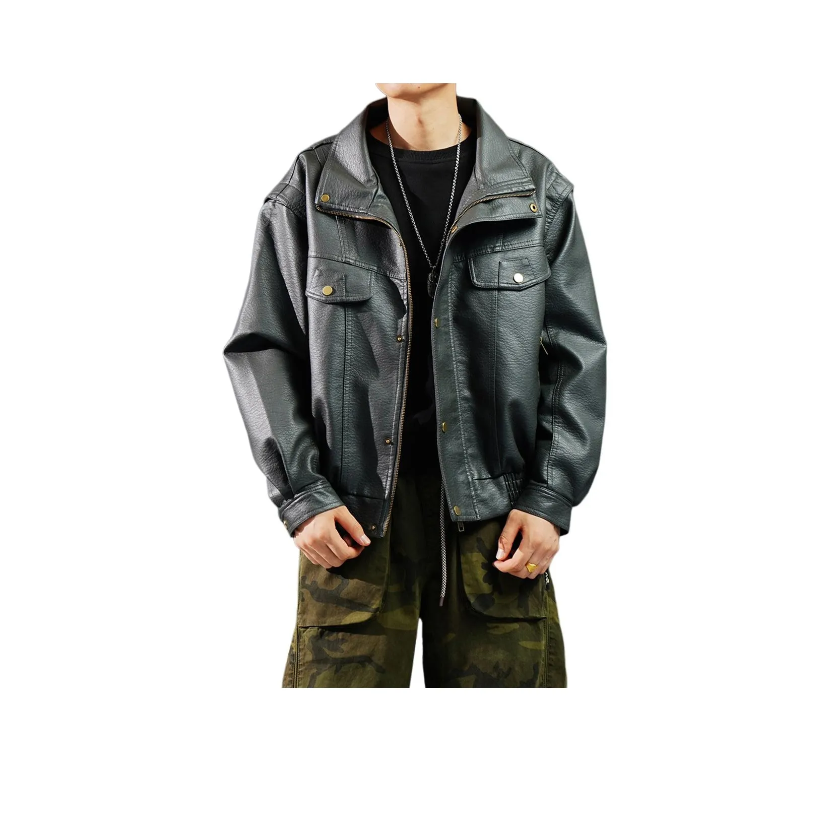 RENBEN1986 Черный Унисекс Куртки