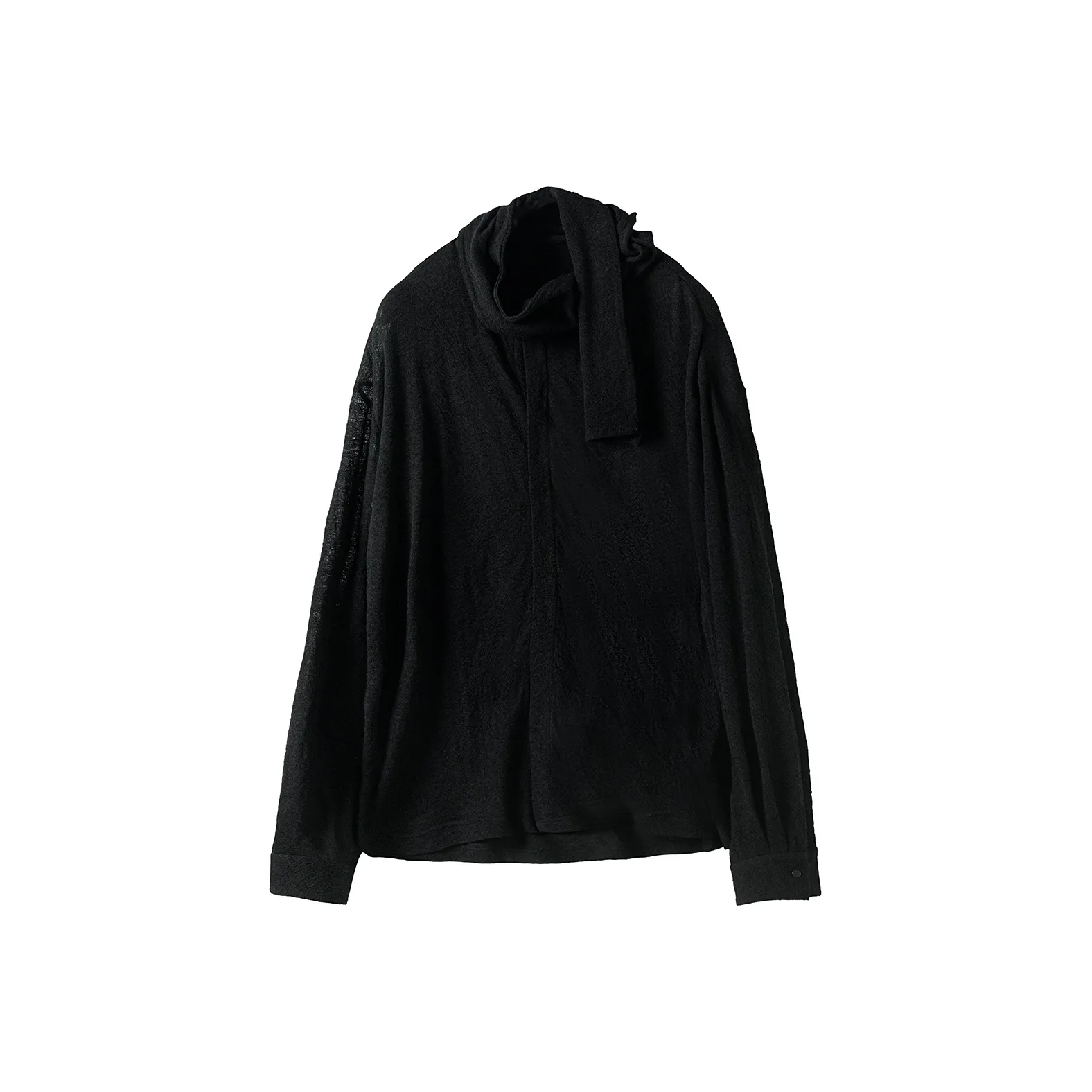 HUANXIANGZHE 100% Американская Мериносовая Шерсть Рубашка Унисекс