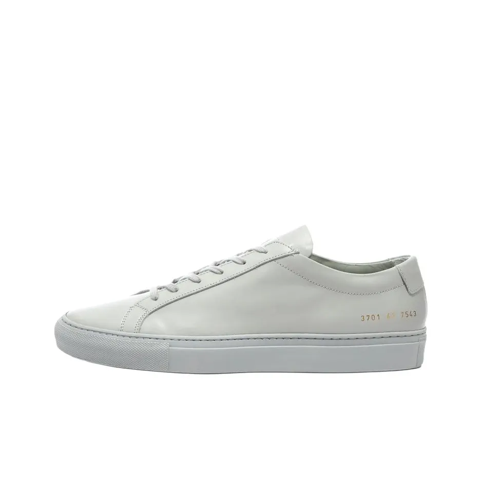 COMMON PROJECTS Skateboard Shoes Women's Low-Top Gray