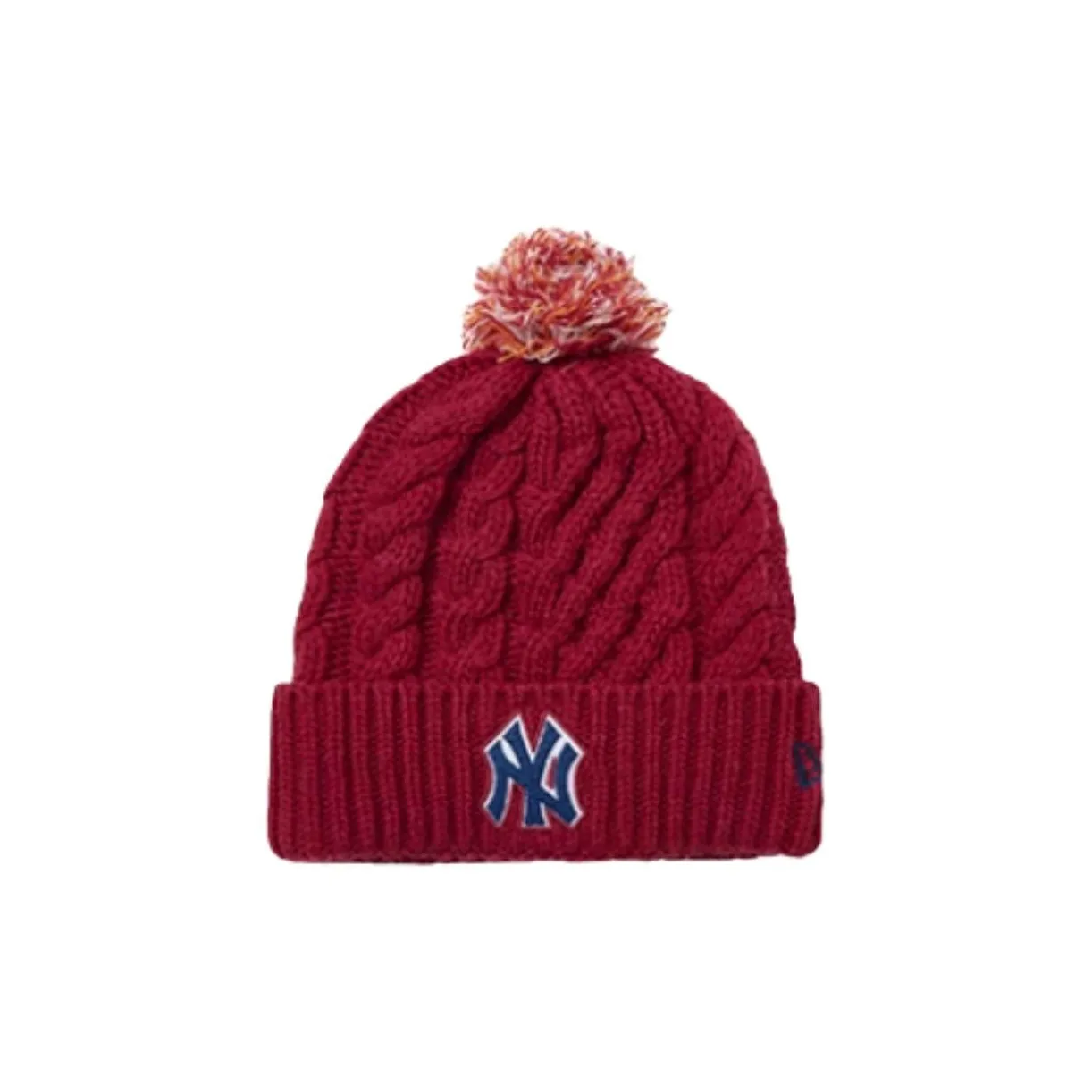 New Era Wool Beanies Унисекс Темно-красный