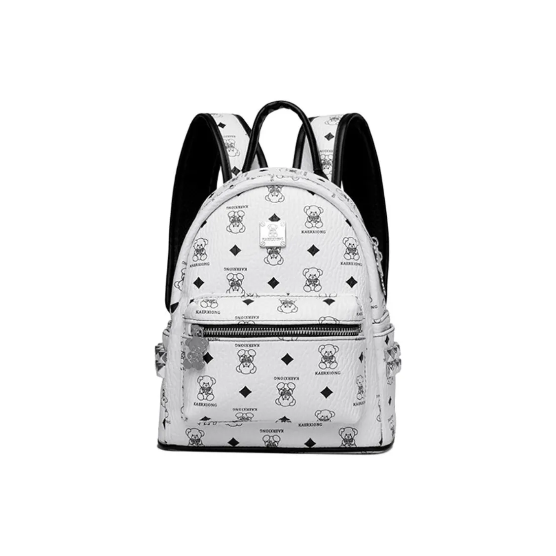 MINLUBAOLUO ПУ (полиуретан) Рюкзак Стандартный Женские Белый Черный Светло-розовый