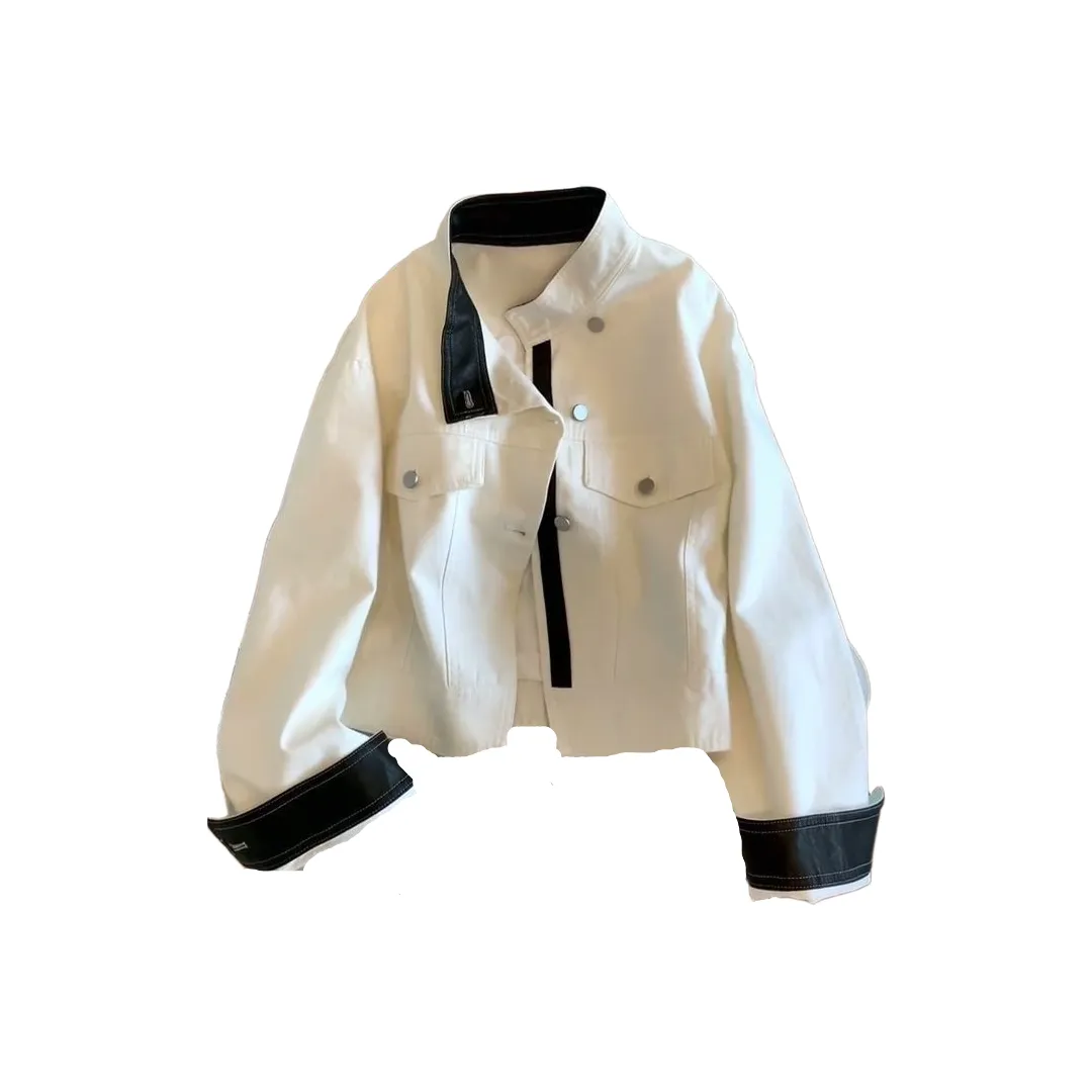 FUSHENG Белый Женский Куртки