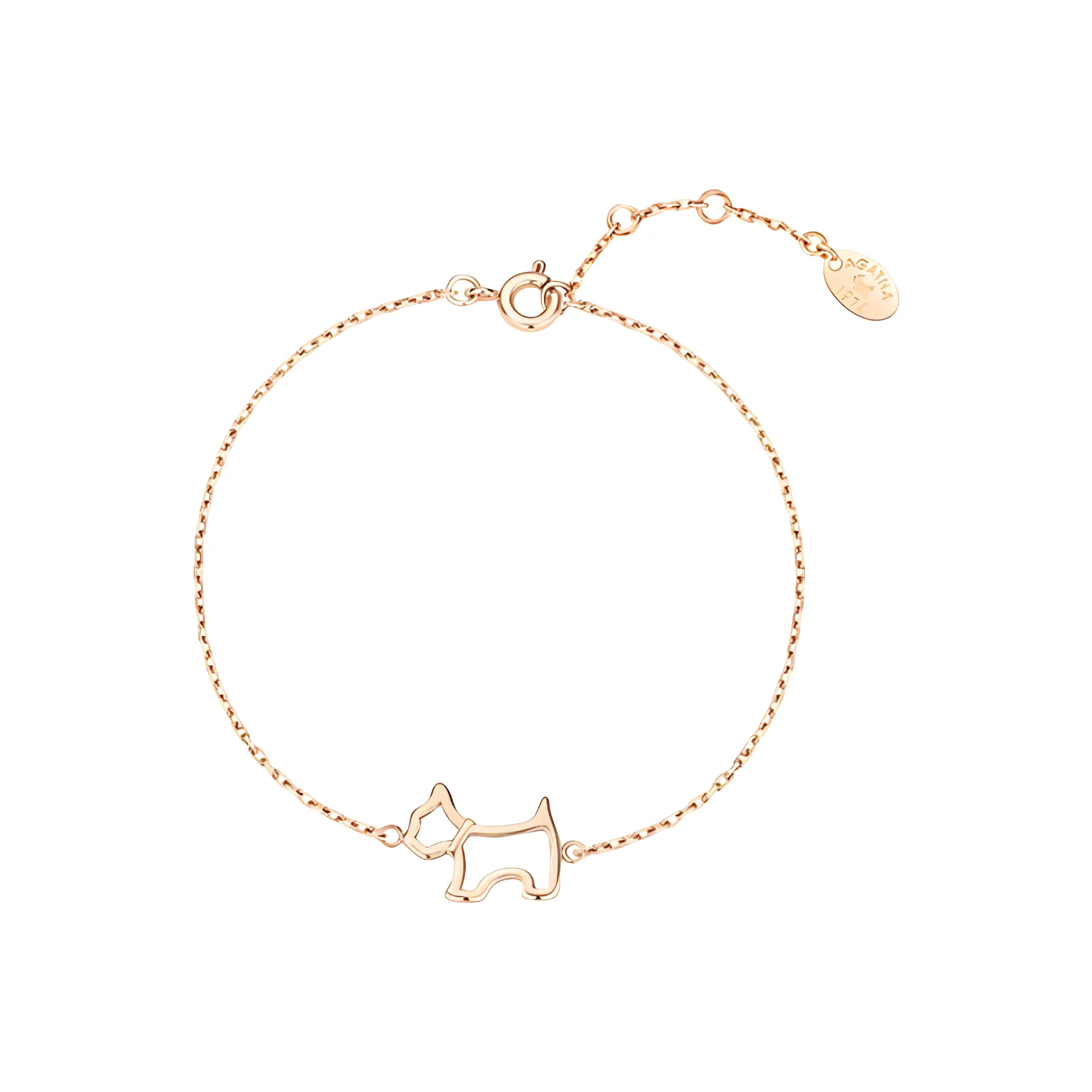 Agatha Браслеты из титановой стали женские розовое золото