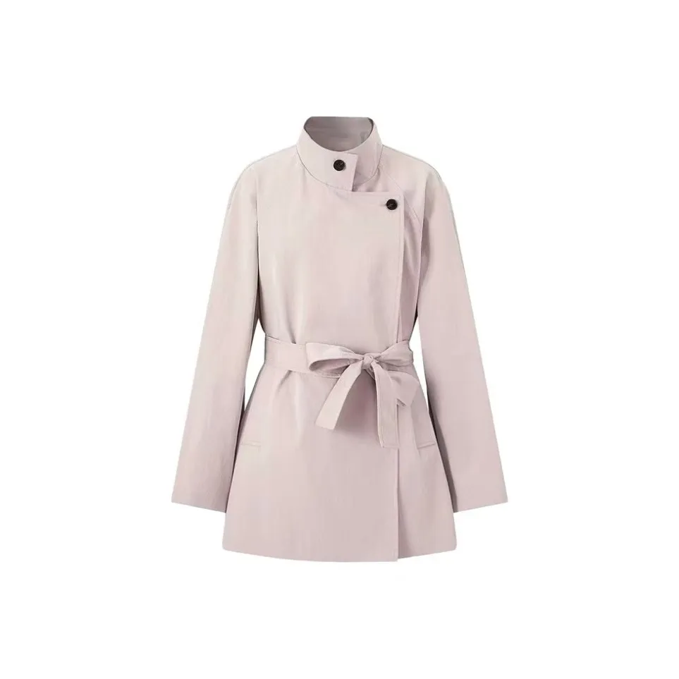 ACJL French Vintage Элегантность Похудение Премиум Feel Пальто Женские