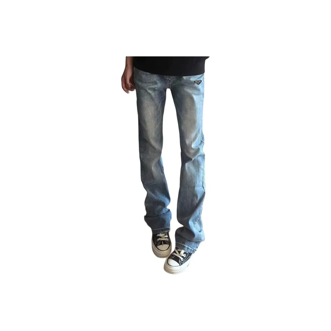 PWUE Синий Унисекс Джинсы
