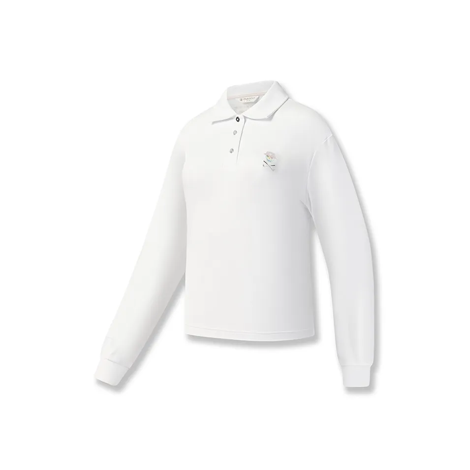 FILA x Shelby and Sandy GOLF серия Поло Женское Нефритовый Белый