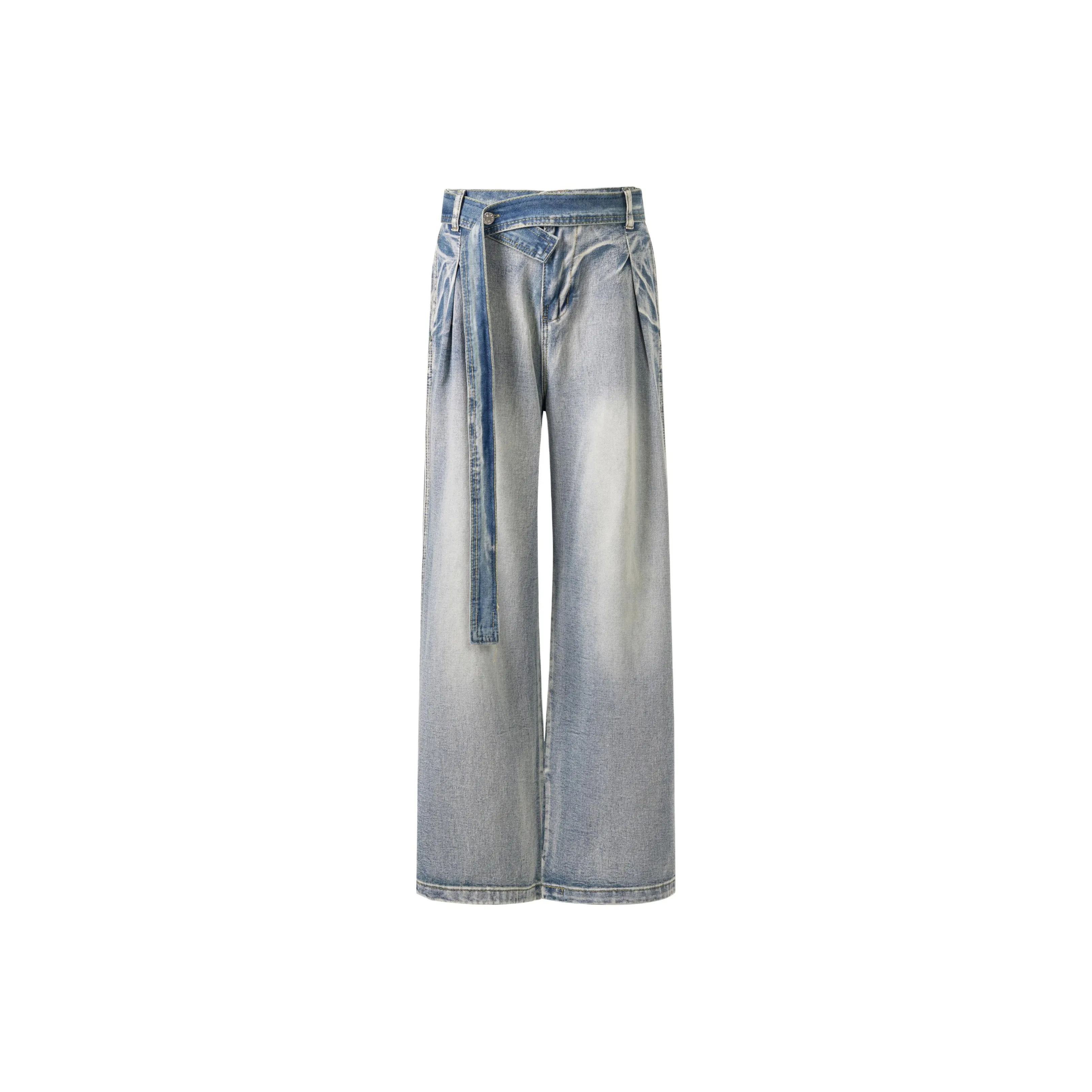 IN'S Blue Unisex Jeans IN'S Синий Унисекс Джинсы