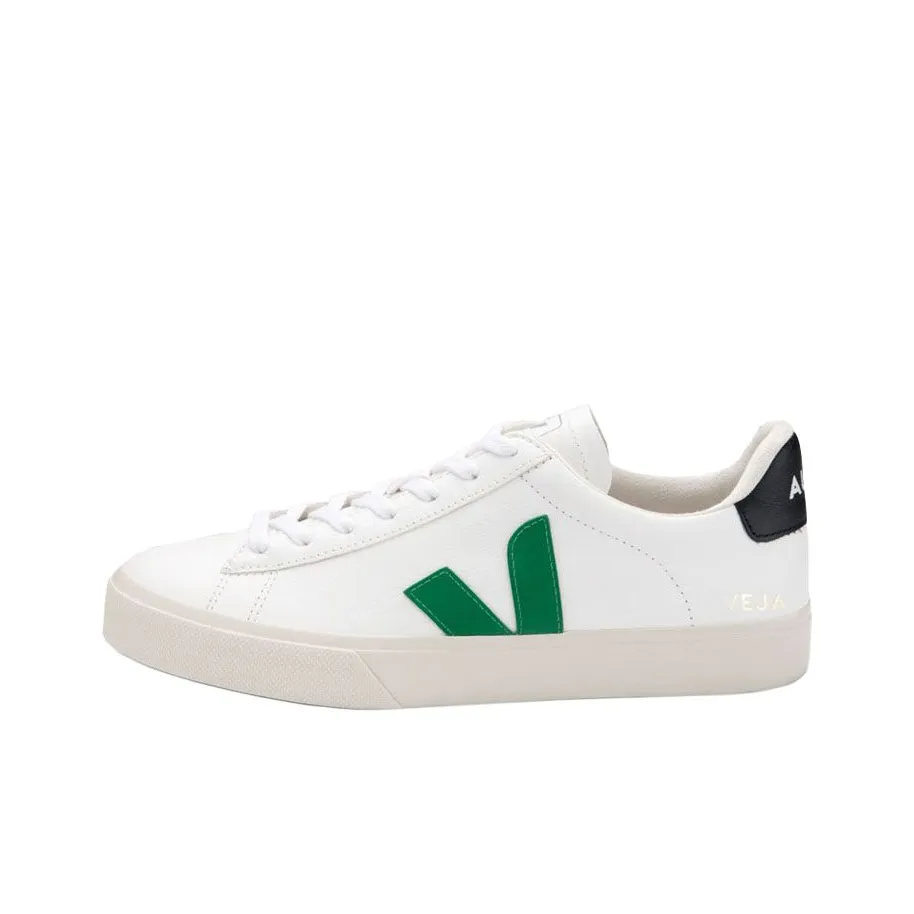 VEJA Campo Skateboard Shoes Unisex Low Top White/Green