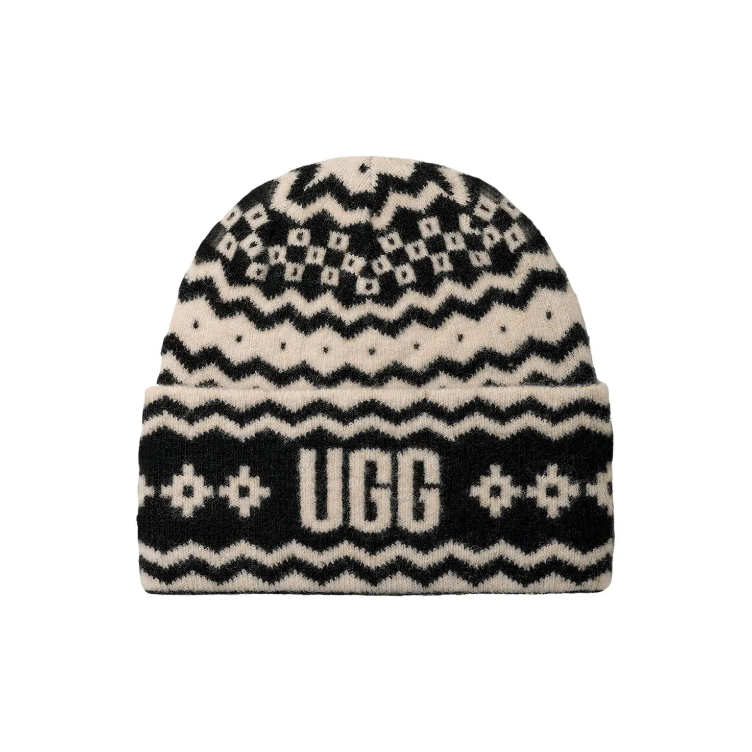 UGG Акриловые шапки-бини женские черные