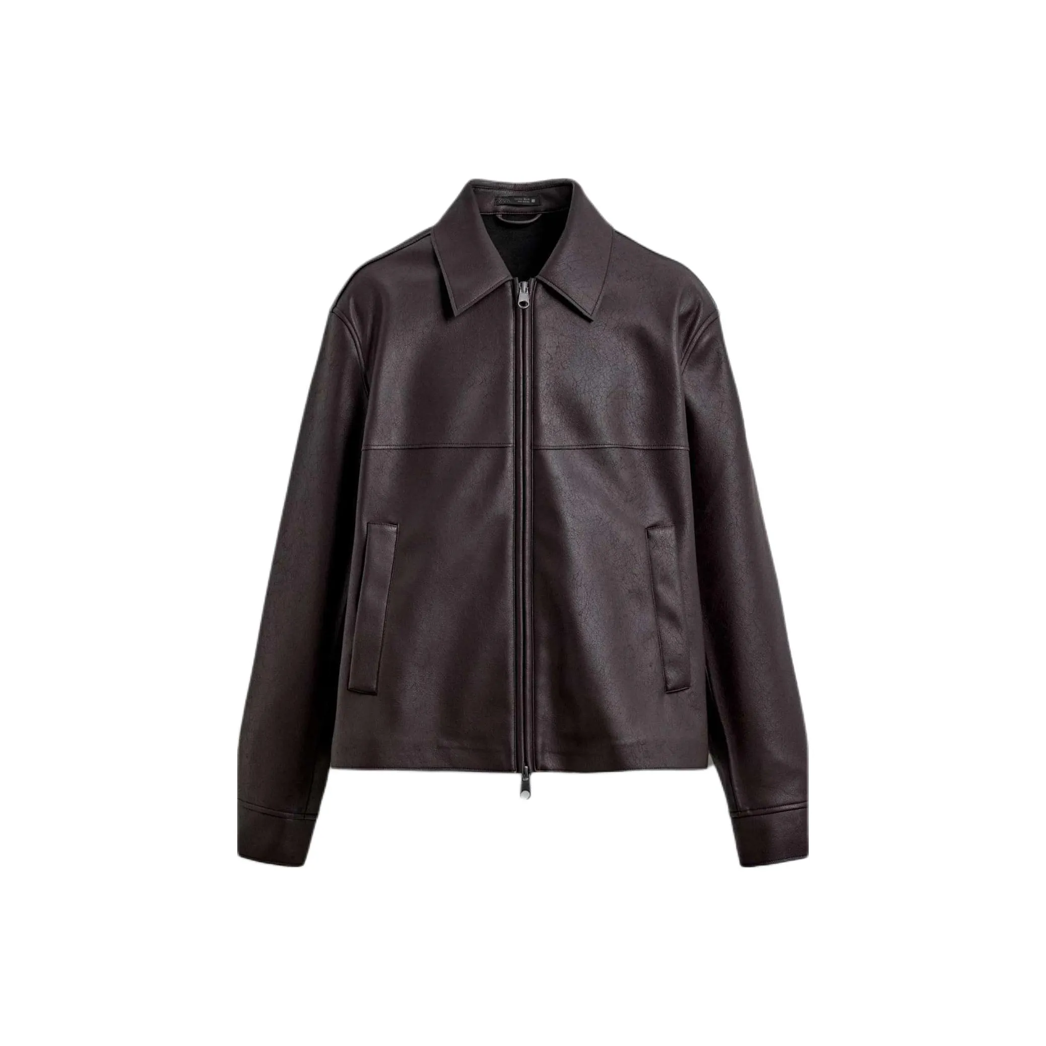 ZARA Мужские бургундские куртки