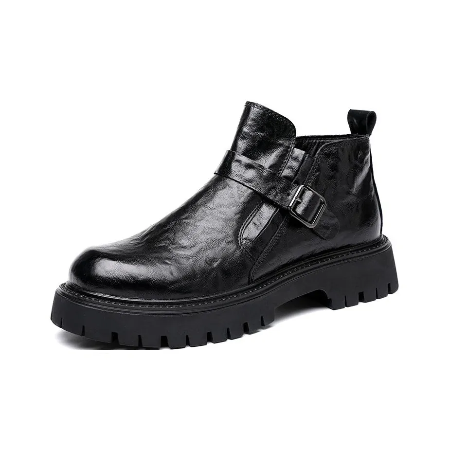 HAPPY DINO Мужские ботинки Martin черные