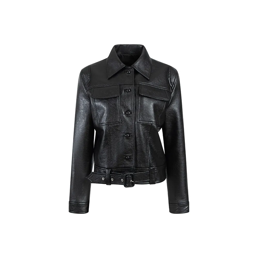 LOVETHIRTEENC Кожа Куртка Женская