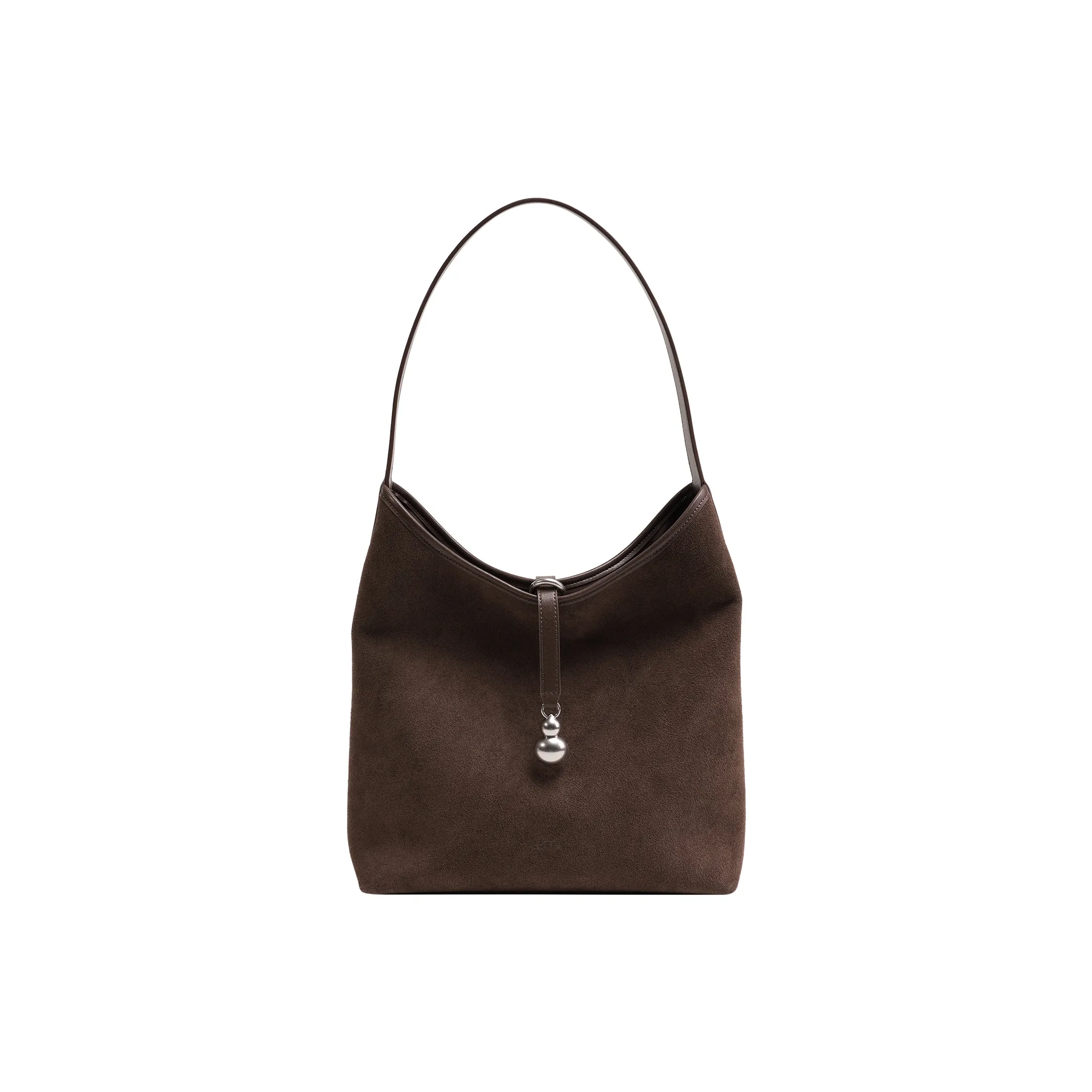 LOSEA Сумка через плечо из коровьей кожи стандартная женская кофейного цвета