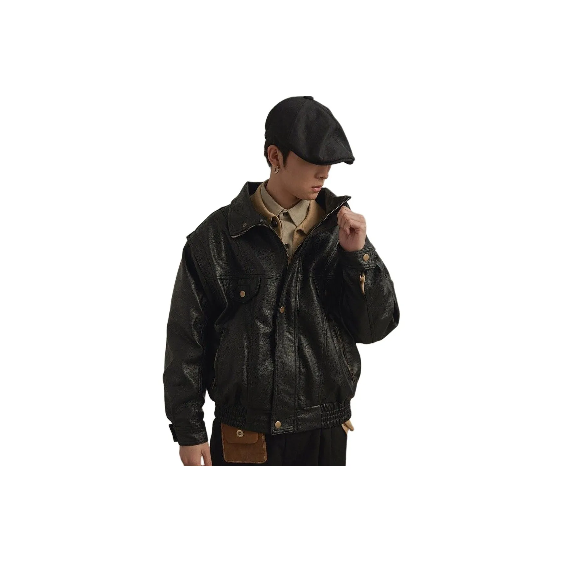 RENBEN1986 Черный Унисекс Куртки