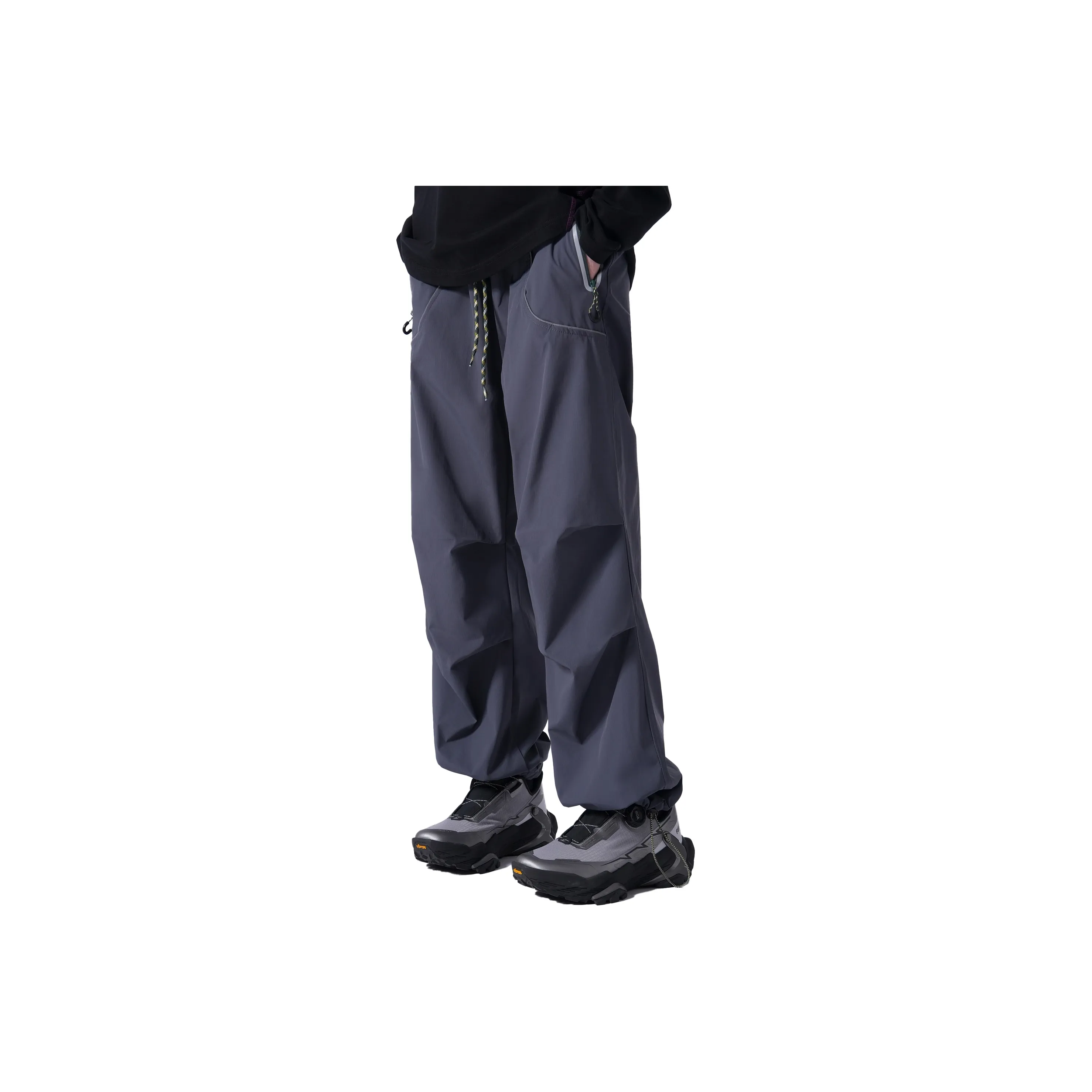 LEIMO Deep Shadow Gray Унисекс Ветрозащитные Штаны