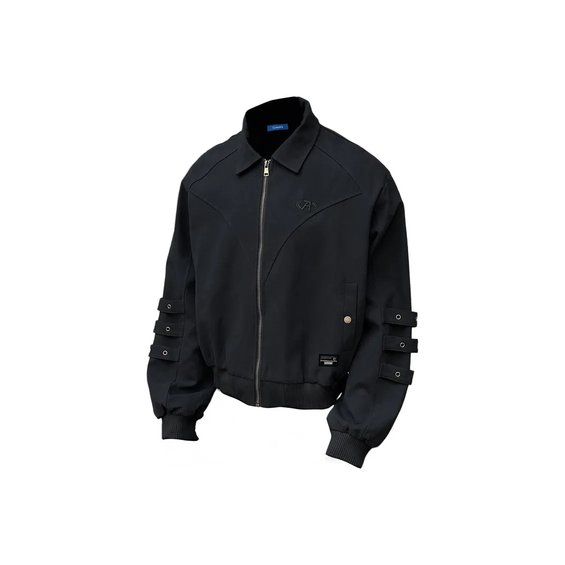 COMOWA Черный с съемным логотипом унисекс куртки