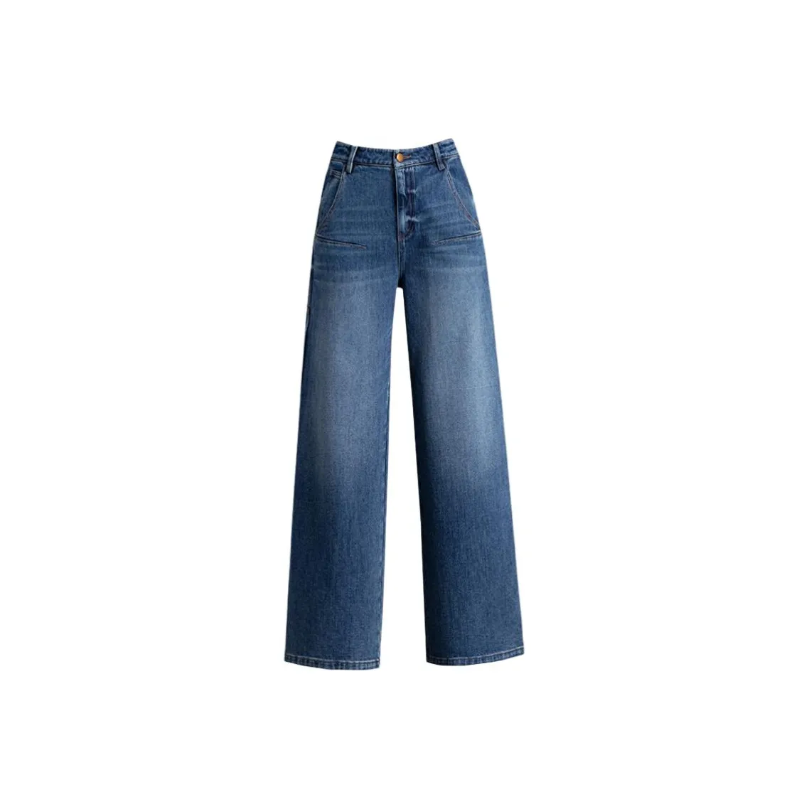 You cow me pants California Темно-синий Женские Джинсы