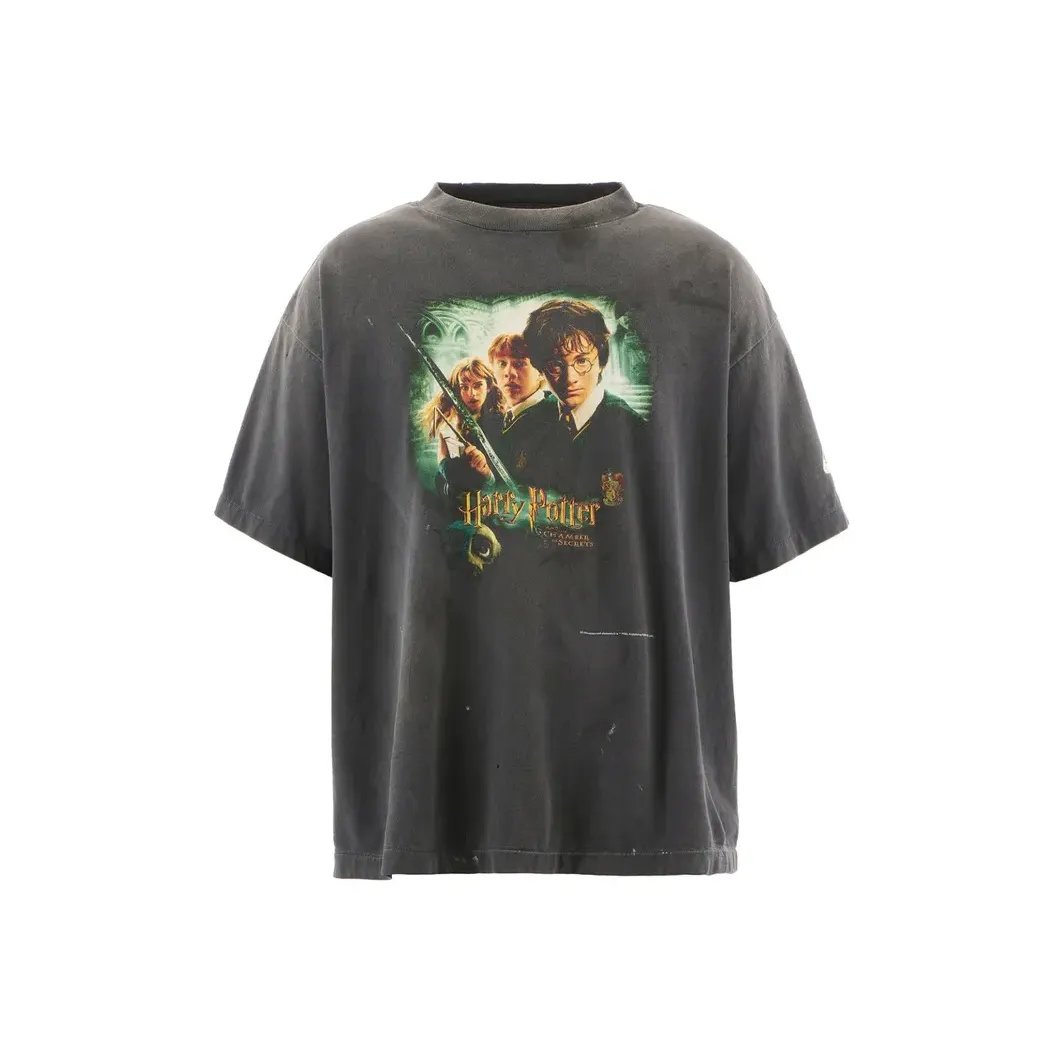 SAINT Mxxxxx x HARRY POTTE Fw25 T-рубашка Унисекс