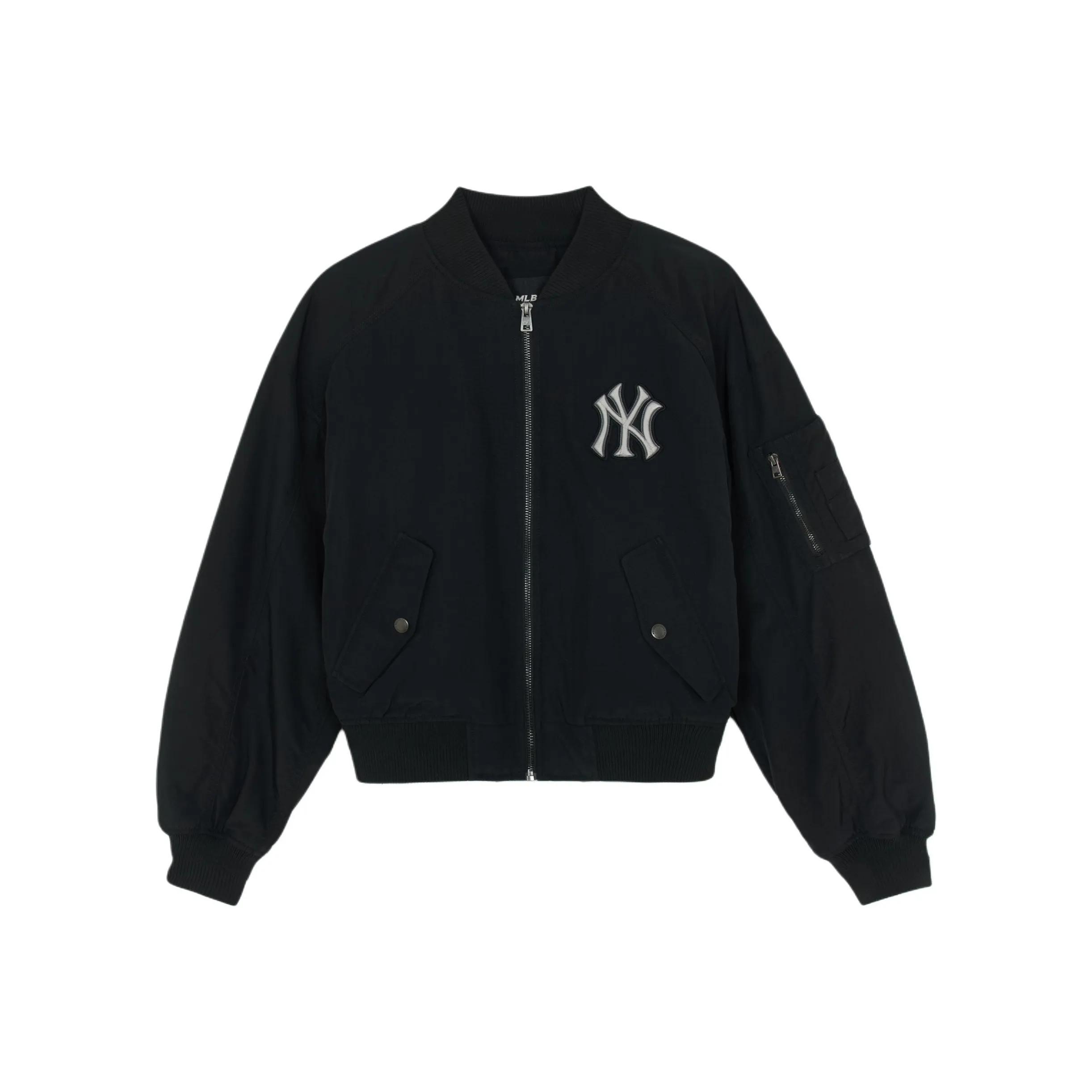 MLB New York Yankees Хлопковый пуховик женский черный