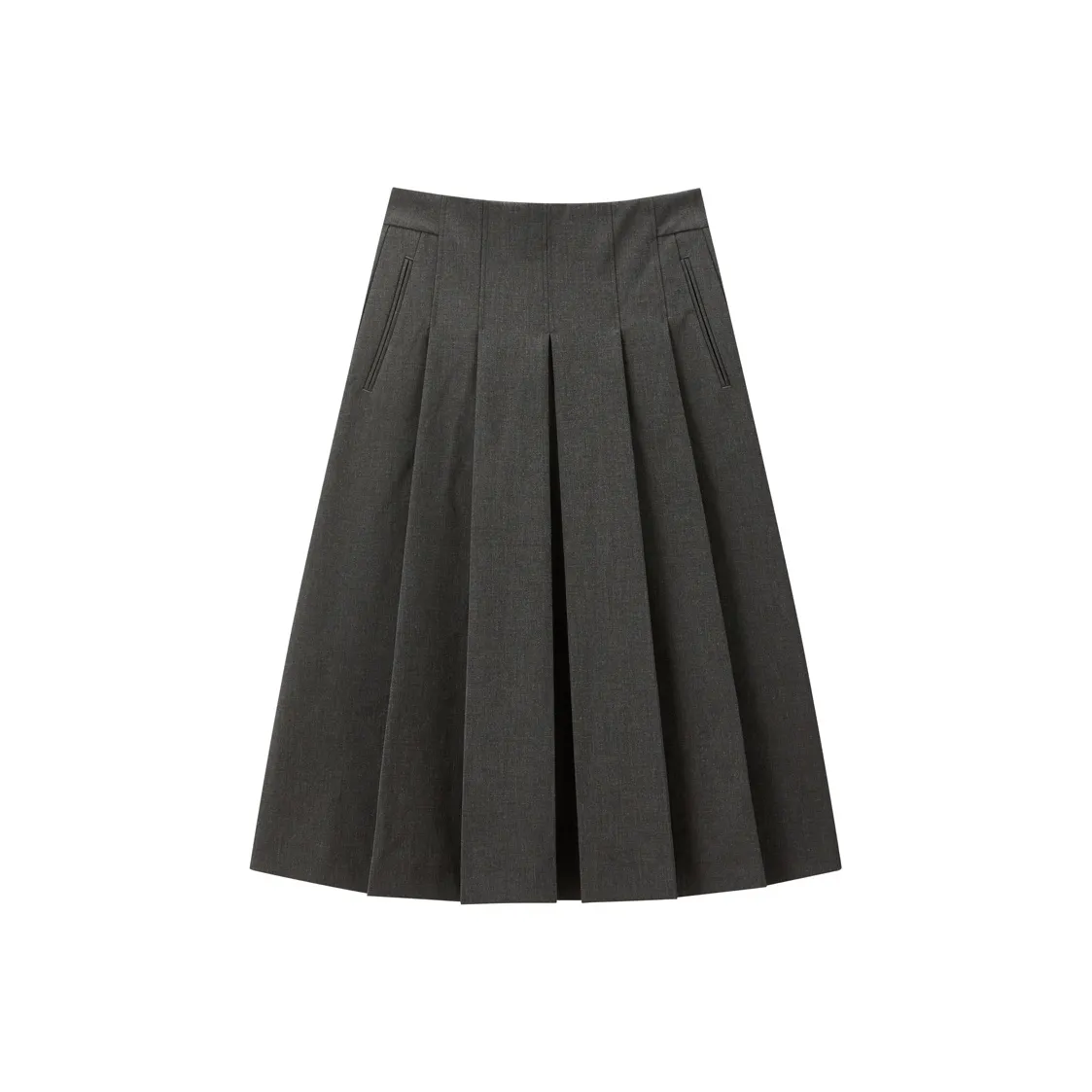 PEACEBIRD Женские Повседневные Длинные Юбки