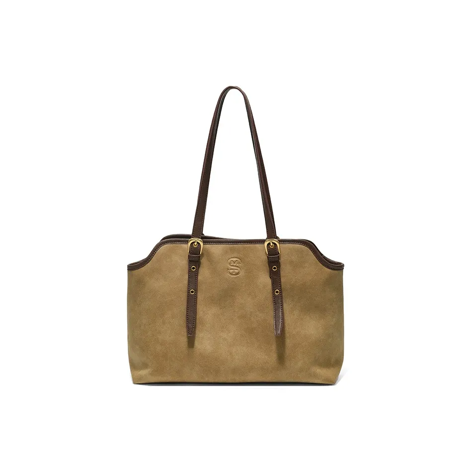 Simedin Сумка из коровьей кожи сумка через плечо обычная женская Warm Camel коричневый